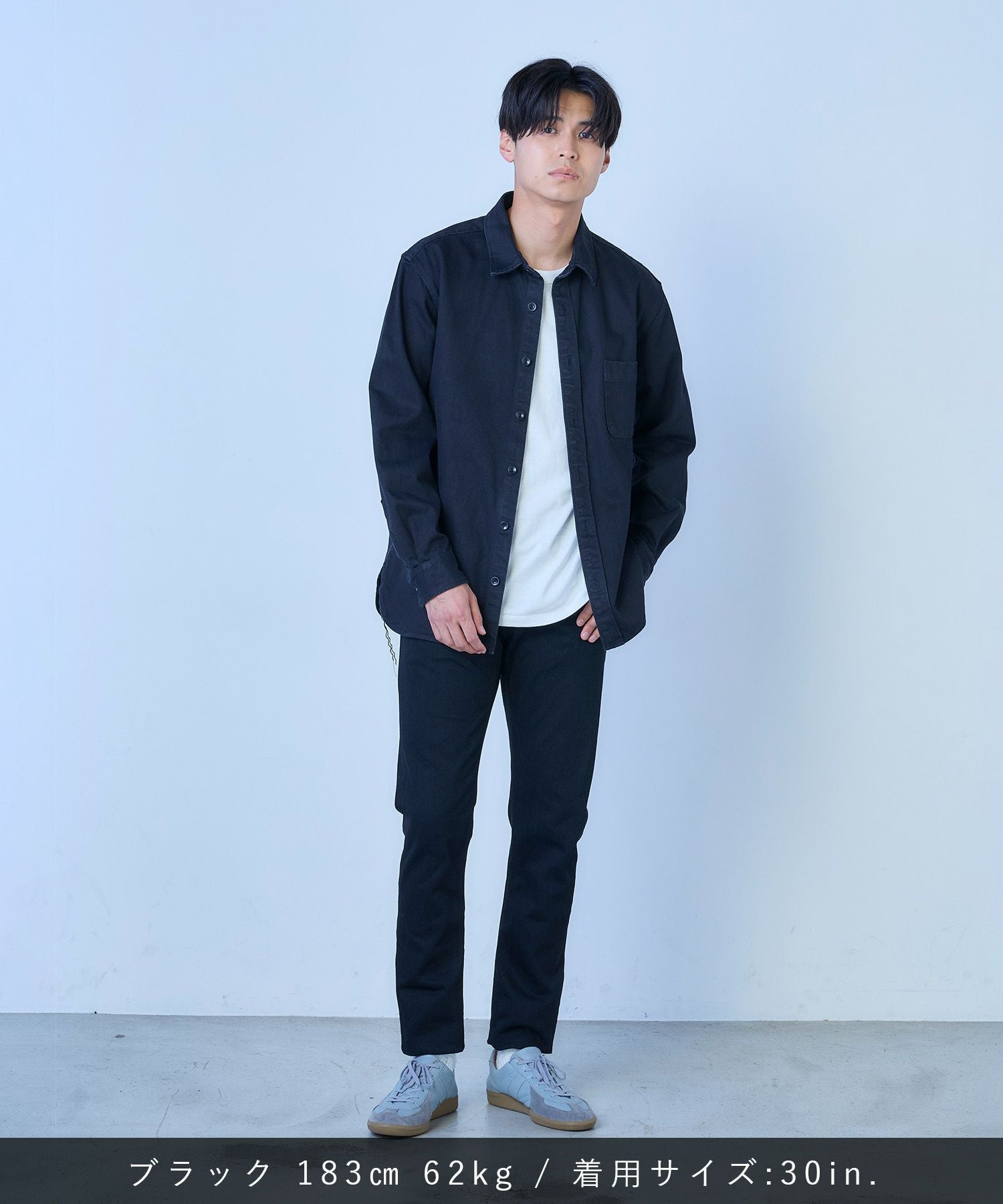 JAPAN BLUE JEANS】J214 テーパードモデル 14oz ブラックデニム