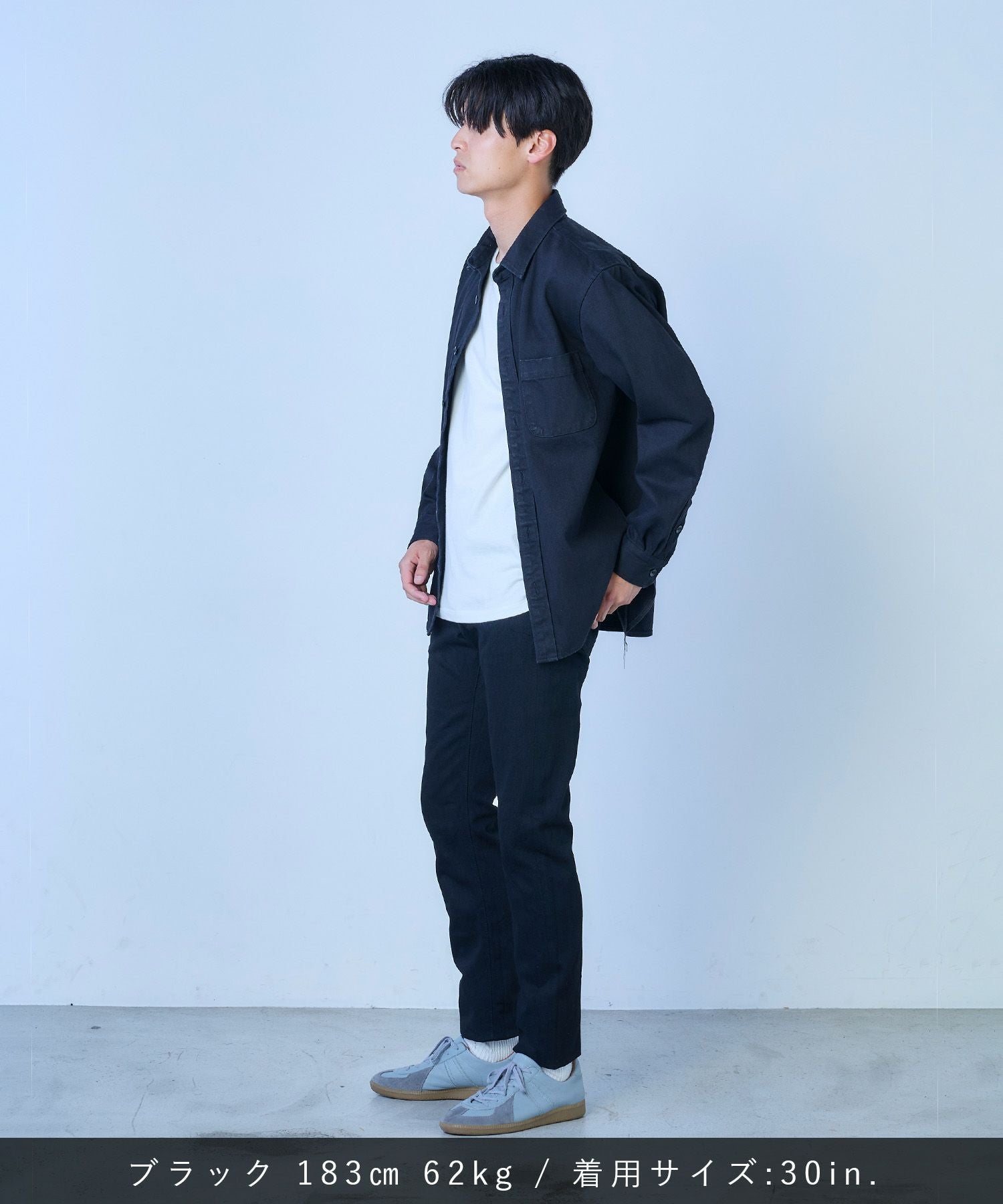 JAPAN BLUE JEANS】J214 テーパードモデル 14oz ブラックデニム