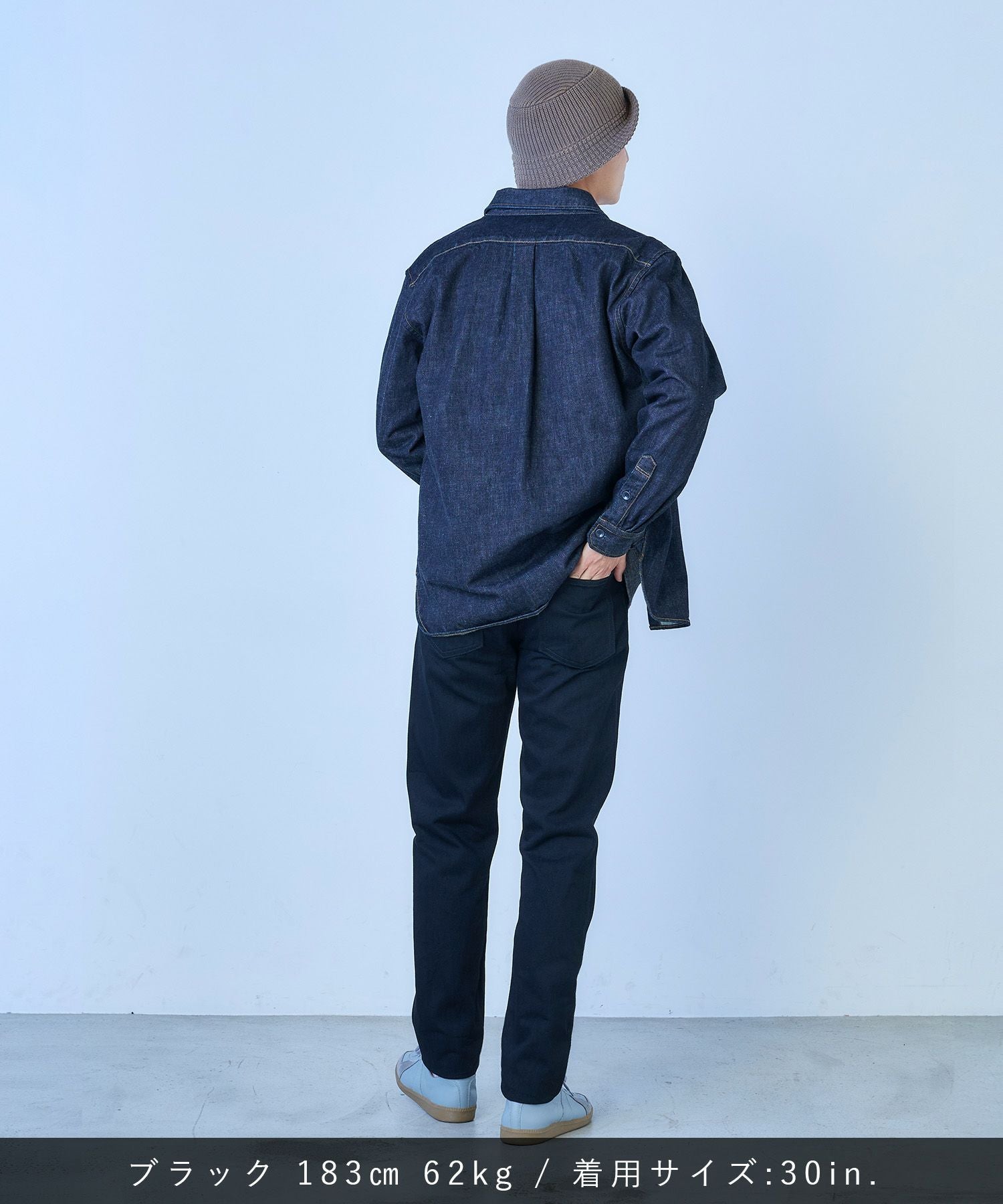 JAPAN BLUE JEANS】J314 ストレートモデル 14oz ブラックデニム
