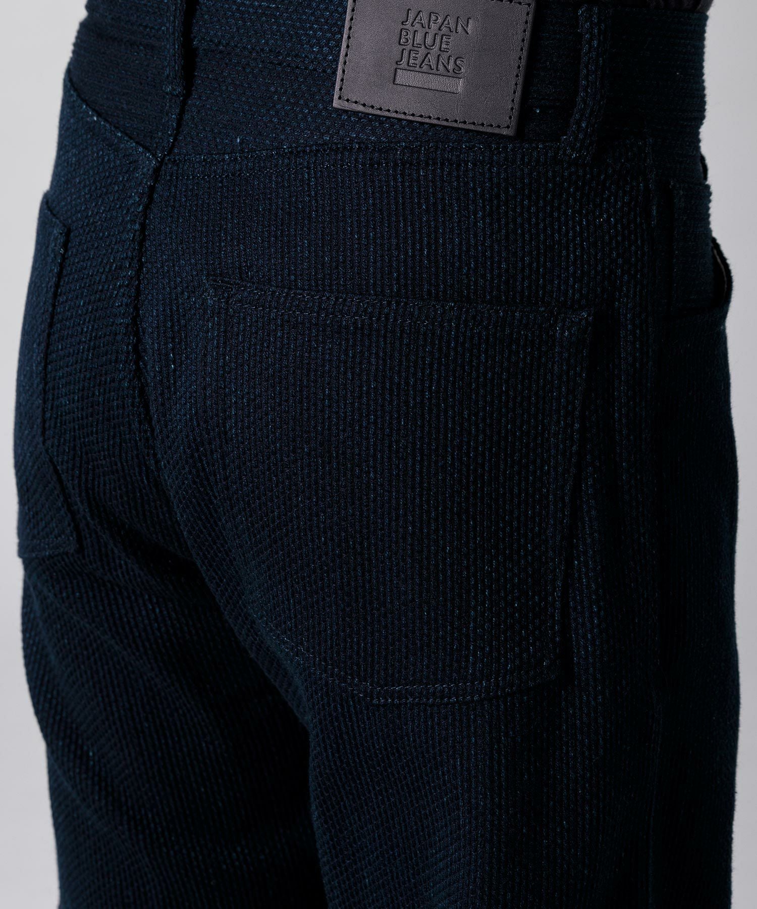 JAPAN BLUE JEANS】Sashiko 5P Wide Tapered 11oz インディゴ刺子