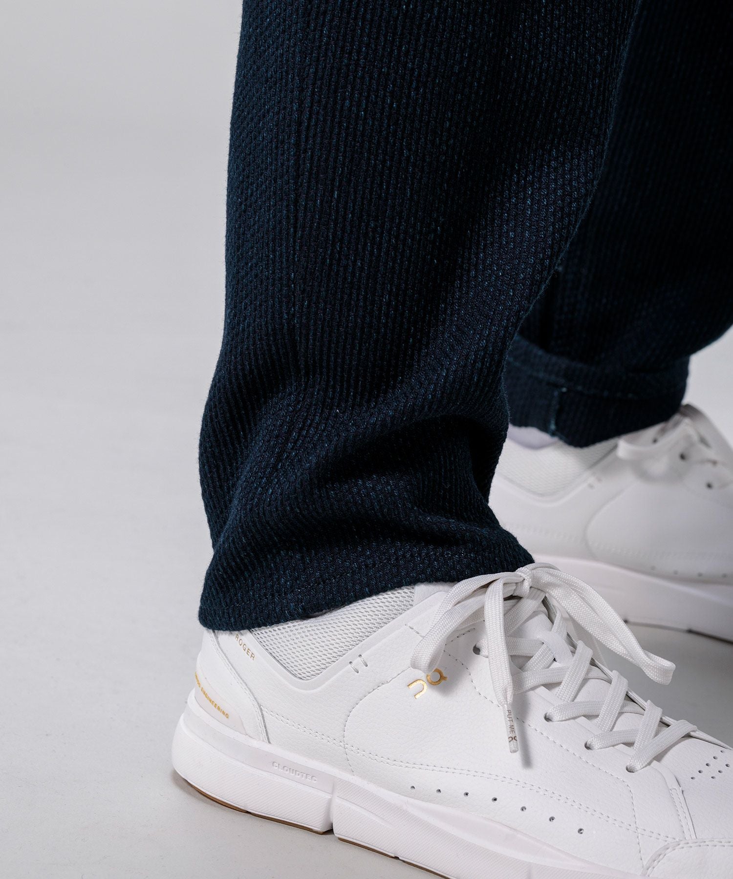 JAPAN BLUE JEANS】Sashiko 5P Wide Tapered 11oz インディゴ刺子