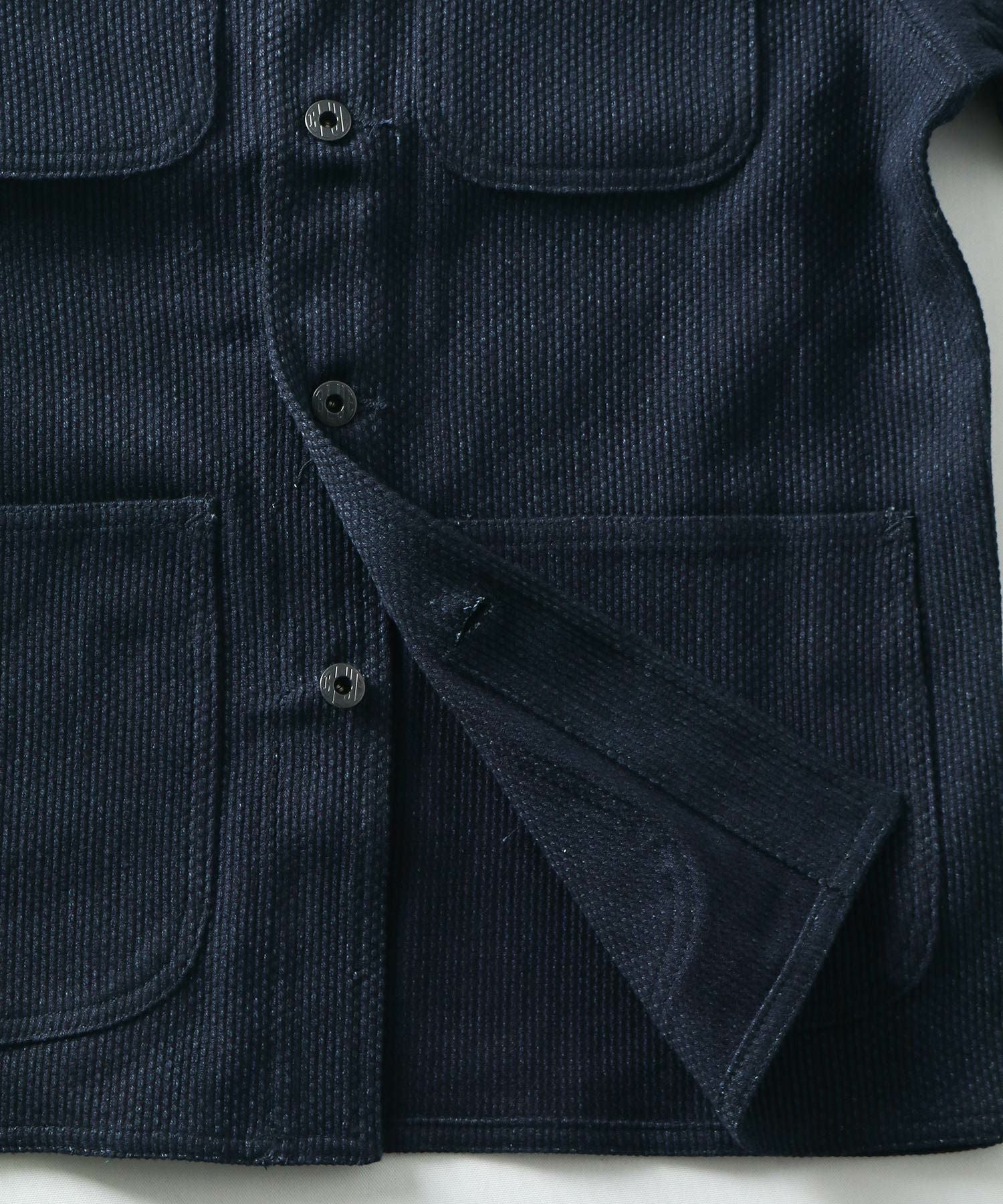JAPAN BLUE JEANS】Sashiko Cover All Jacket 11oz インディゴ刺子