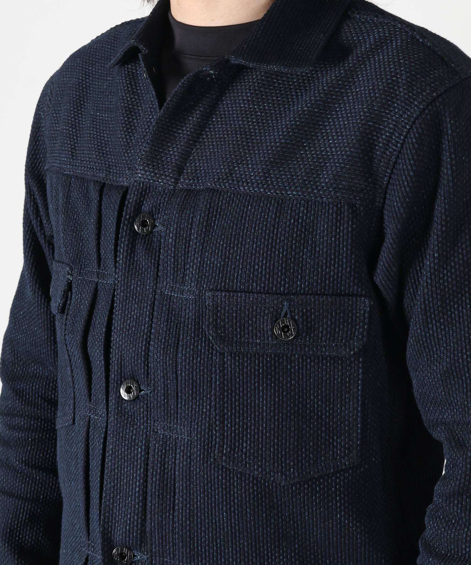 JAPAN BLUE JEANS】Sashiko 2nd Type Jacket 11oz インディゴ刺子