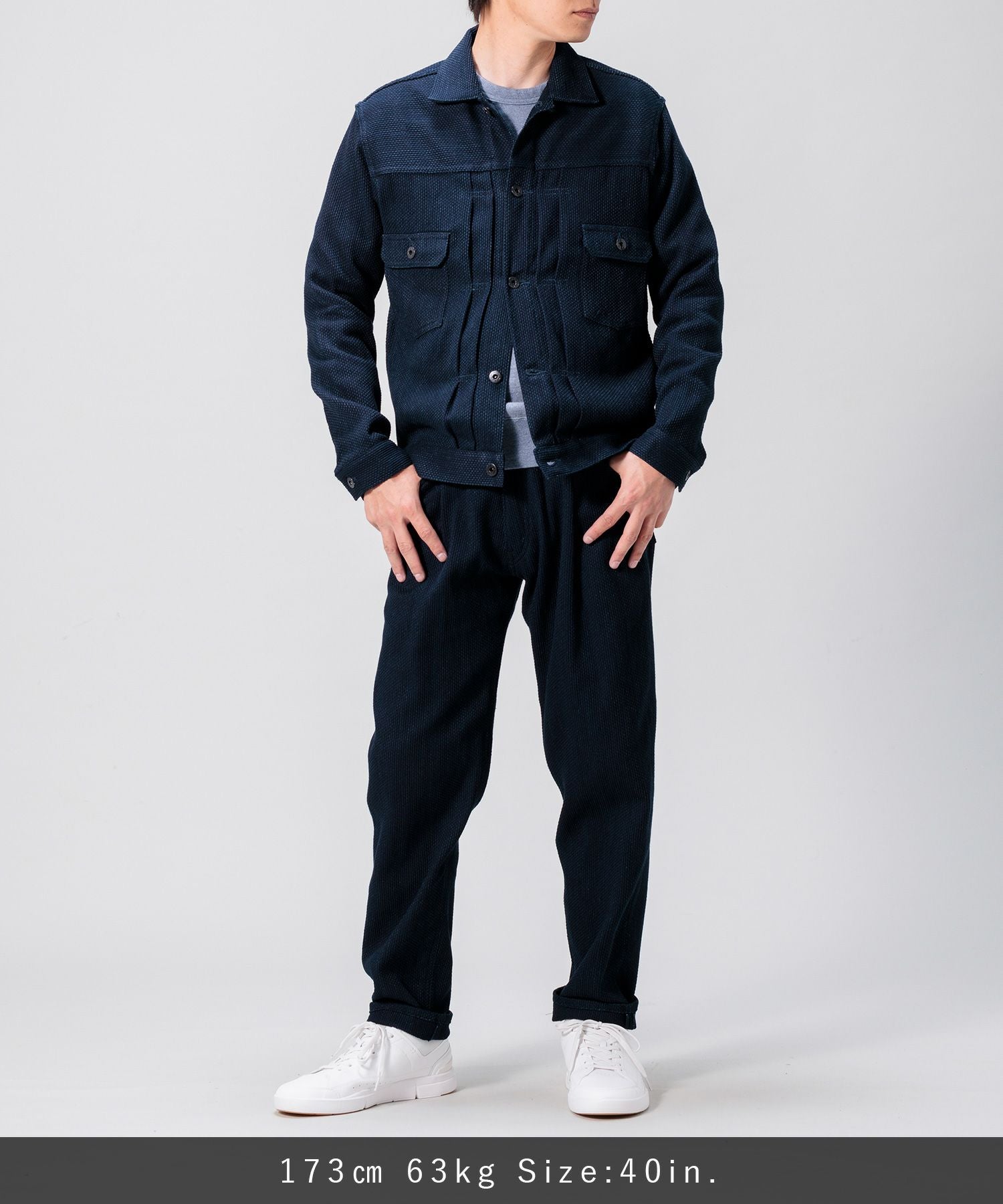 JAPAN BLUE JEANS】Sashiko 2nd Type Jacket 11oz インディゴ刺子