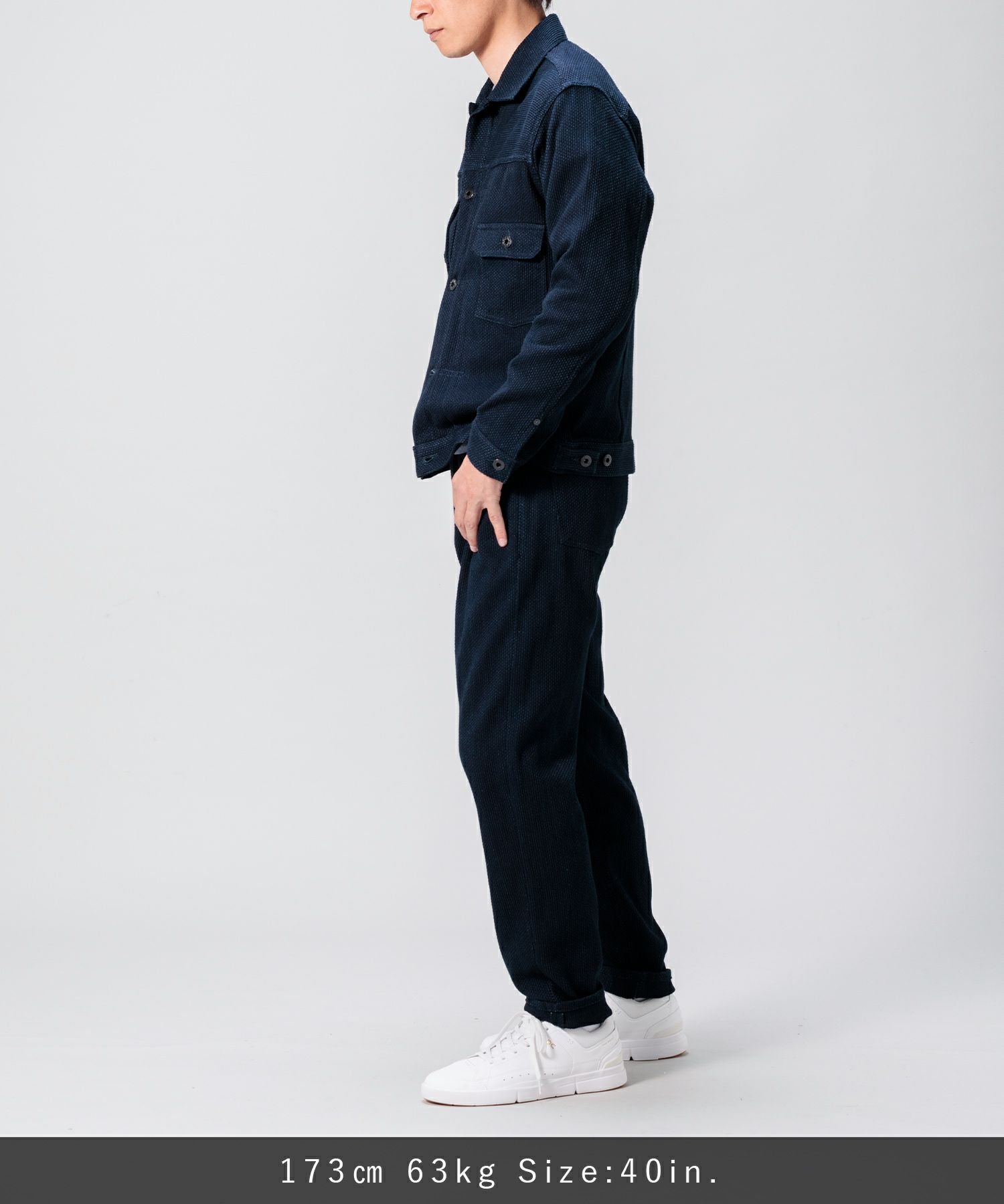JAPAN BLUE JEANS】Sashiko 2nd Type Jacket 11oz インディゴ刺子
