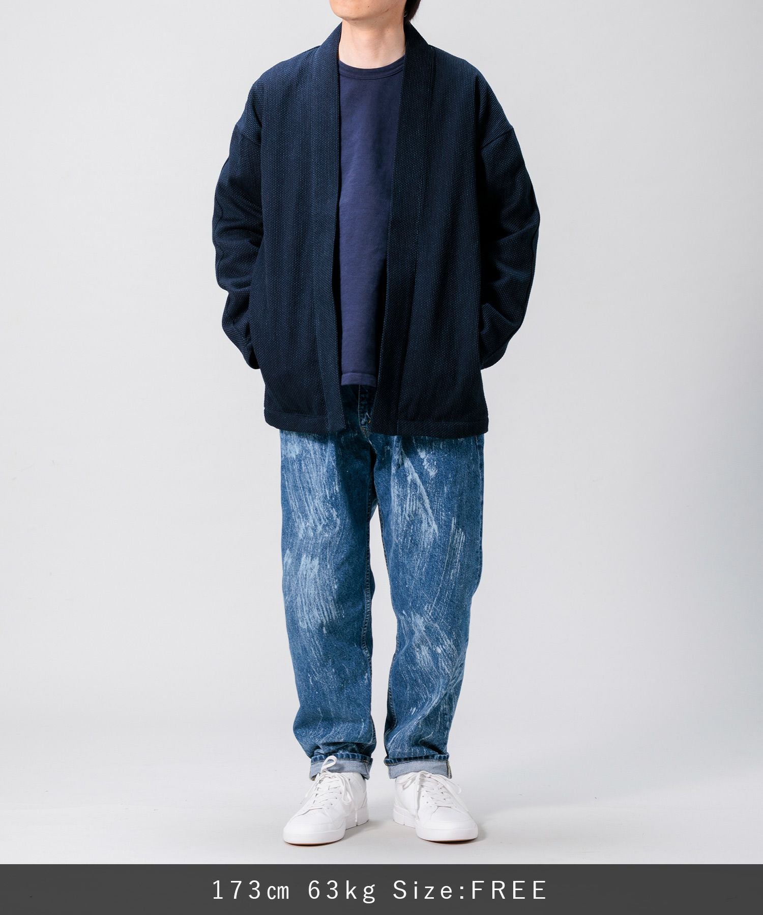 JAPAN BLUE JEANS】Sashiko Haori 11oz インディゴ刺子 | デニム研究所