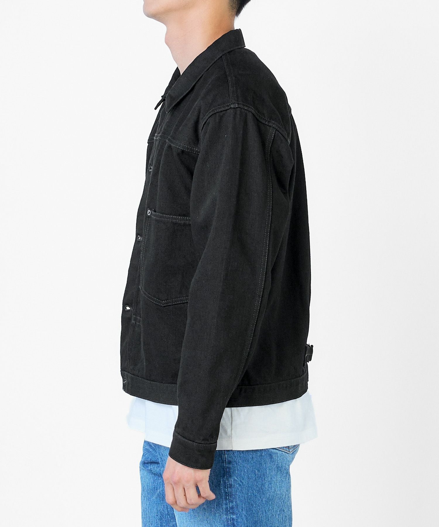 JAPAN BLUE JEANS】Classic Denim Jacket 14ozブラックデニム