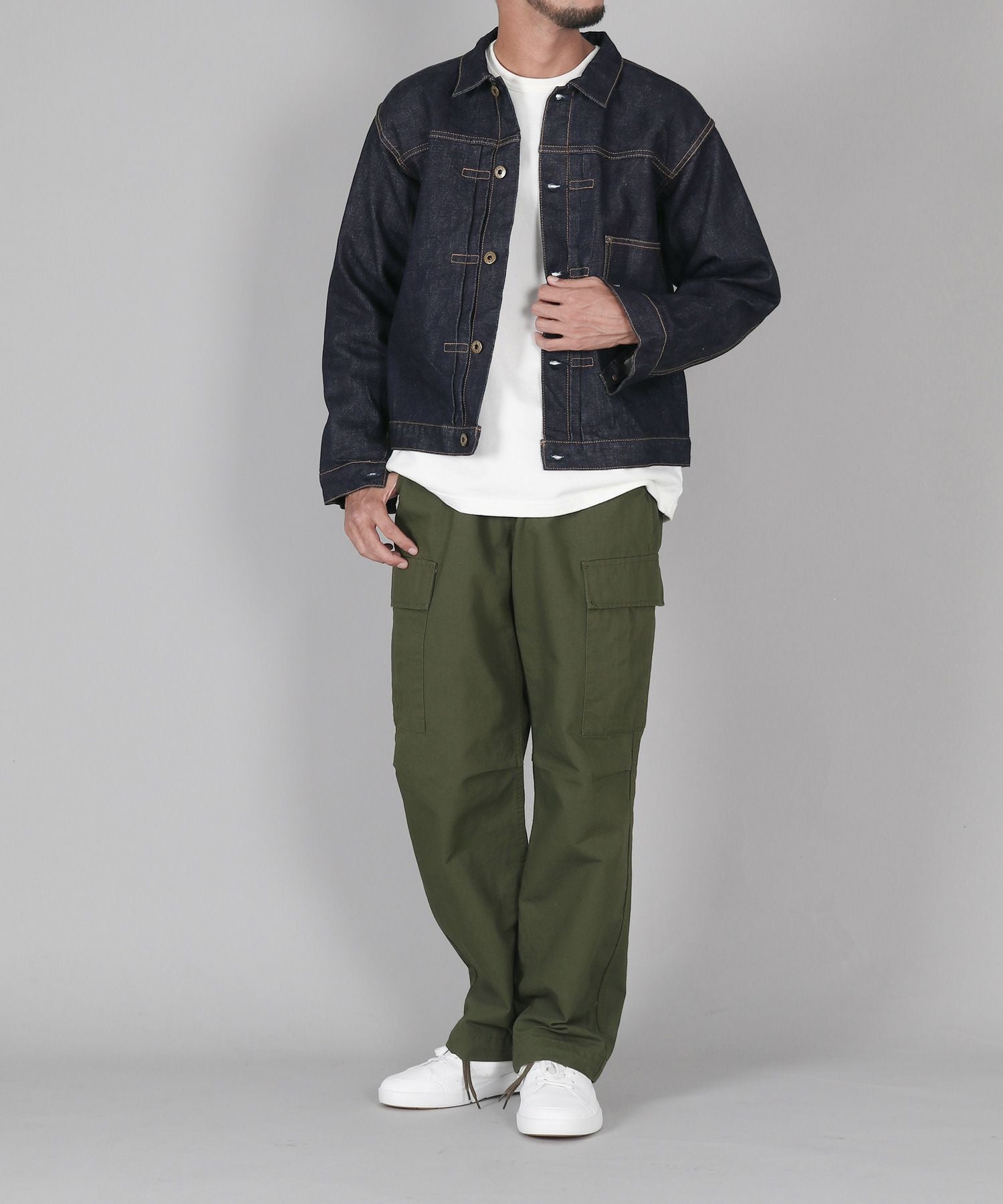 JAPAN BLUE JEANS】14.8oz Type1 Denim Jacket 14.8oz ハードデニム