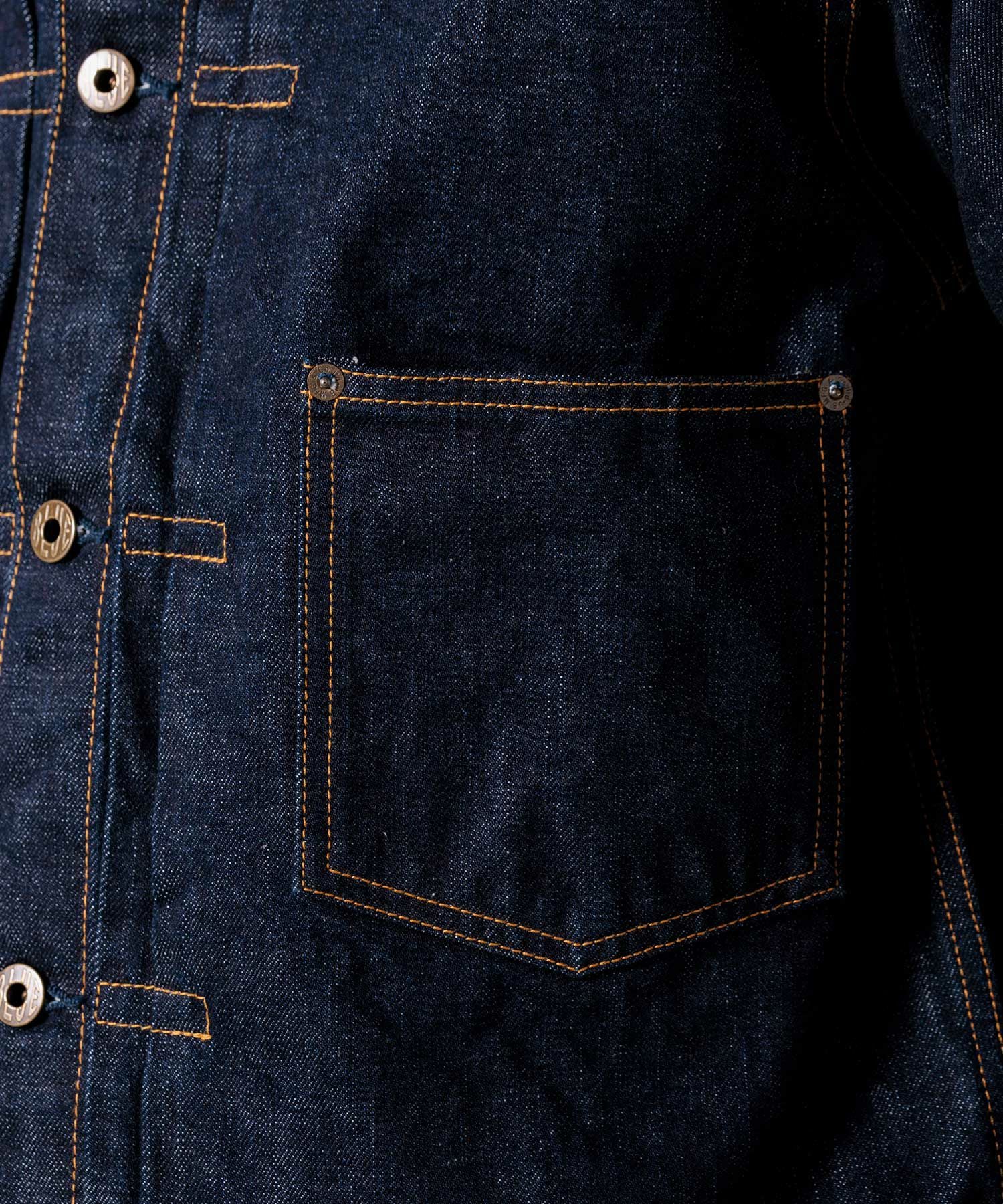 JAPAN BLUE JEANS】14.8oz Type1 Denim Jacket 14.8oz ハードデニム