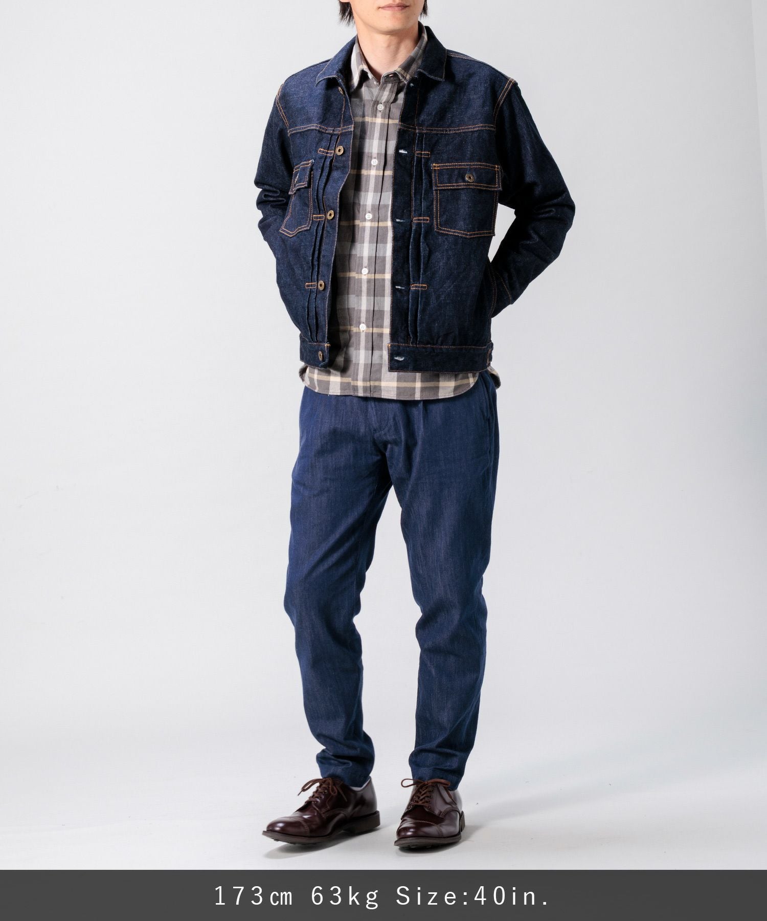 JAPAN BLUE JEANS】14.8oz Type 2 Denim Jacket 14.8oz ハードデニム
