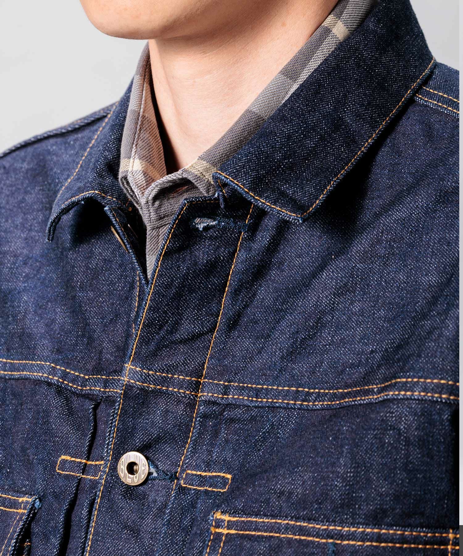 JAPAN BLUE JEANS】14.8oz Type 2 Denim Jacket 14.8oz ハードデニム