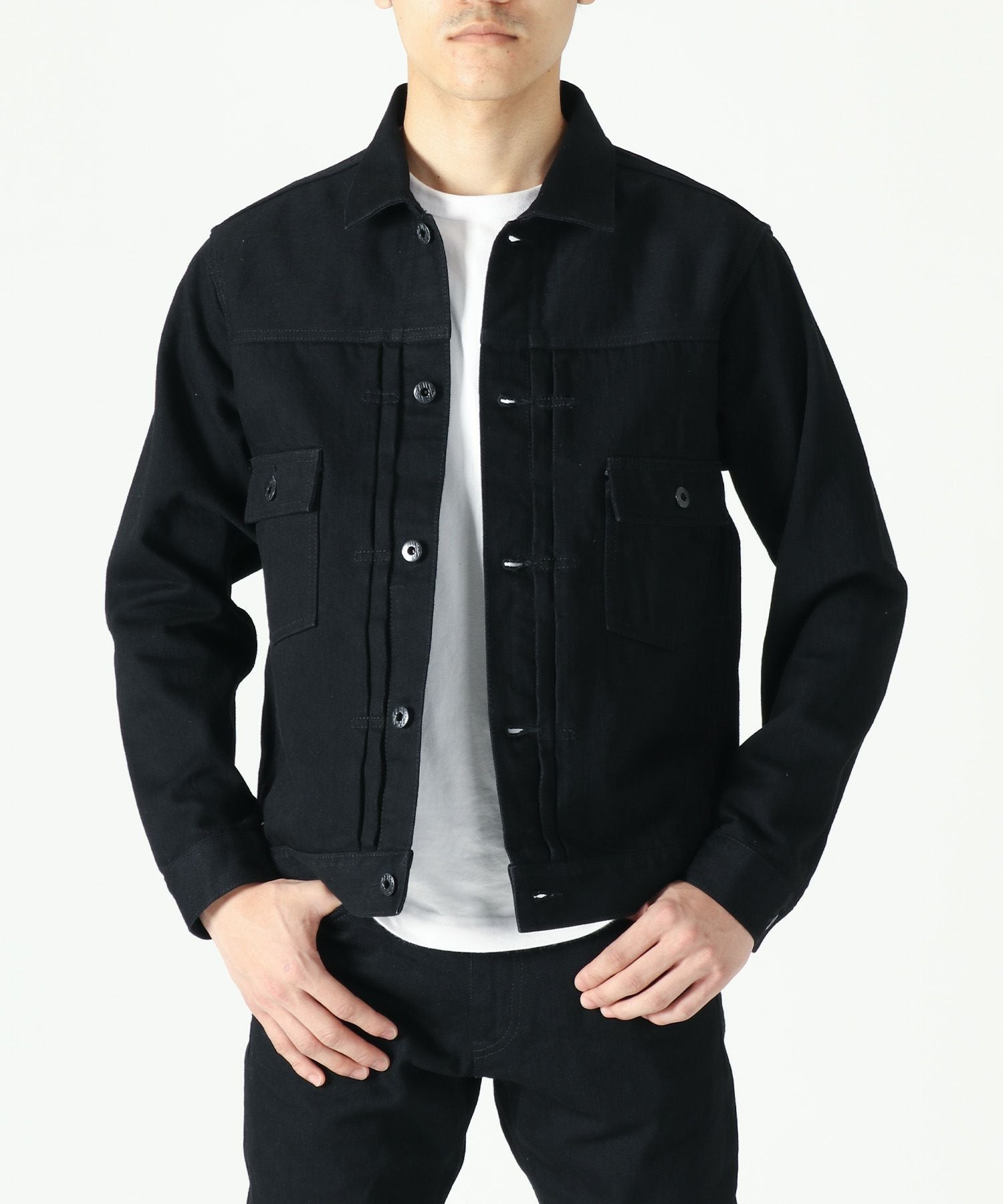 JAPAN BLUE JEANS】14oz Black Type 2 Denim Jacket 14oz ブラック JAPAN BLUE JEANS】14oz Black Type 2 Denim Jacket 14oz ブラック