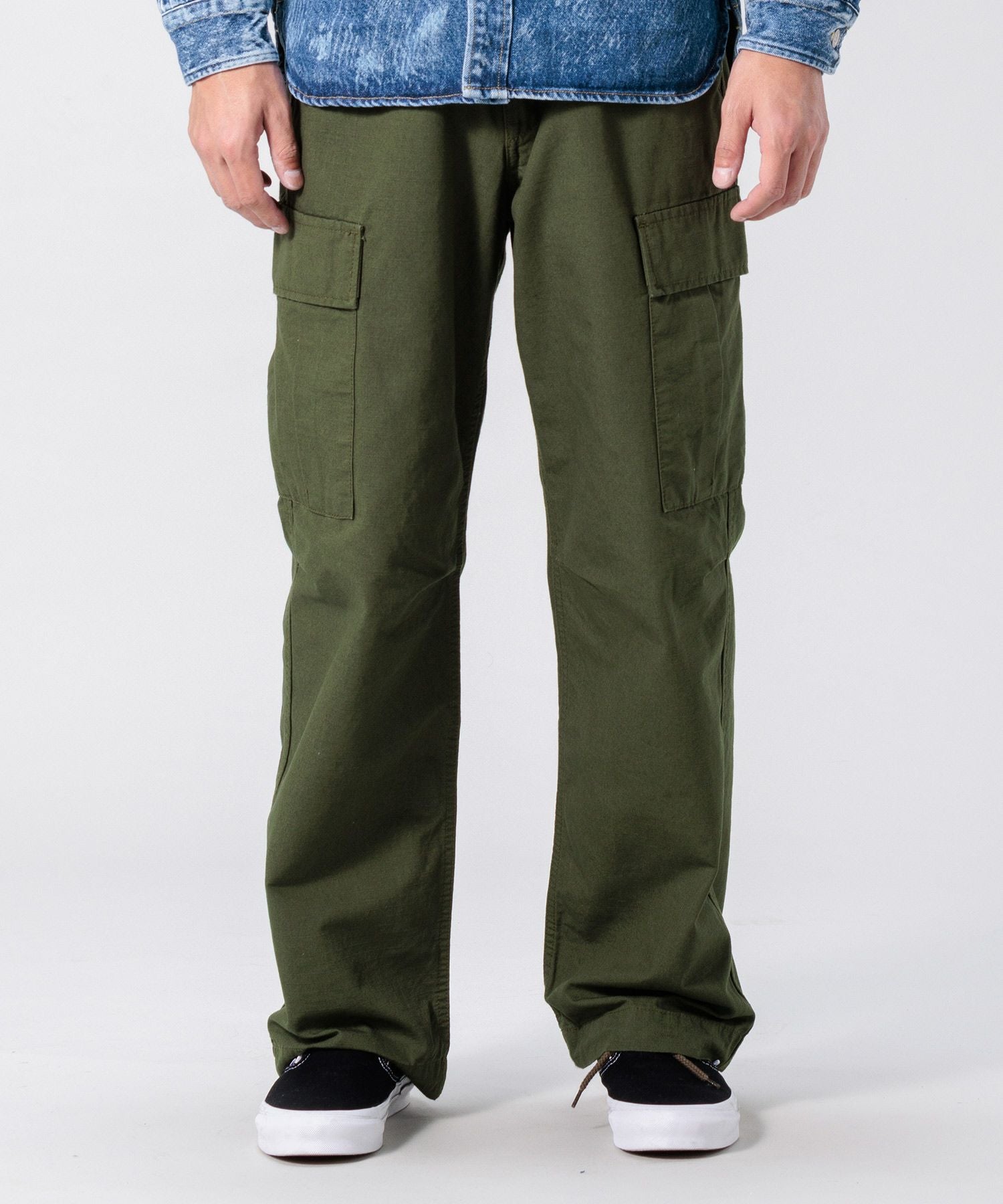 JAPAN BLUE JEANS】M-65 Cargo 9.5oz Fatigueリップストップ | デニム