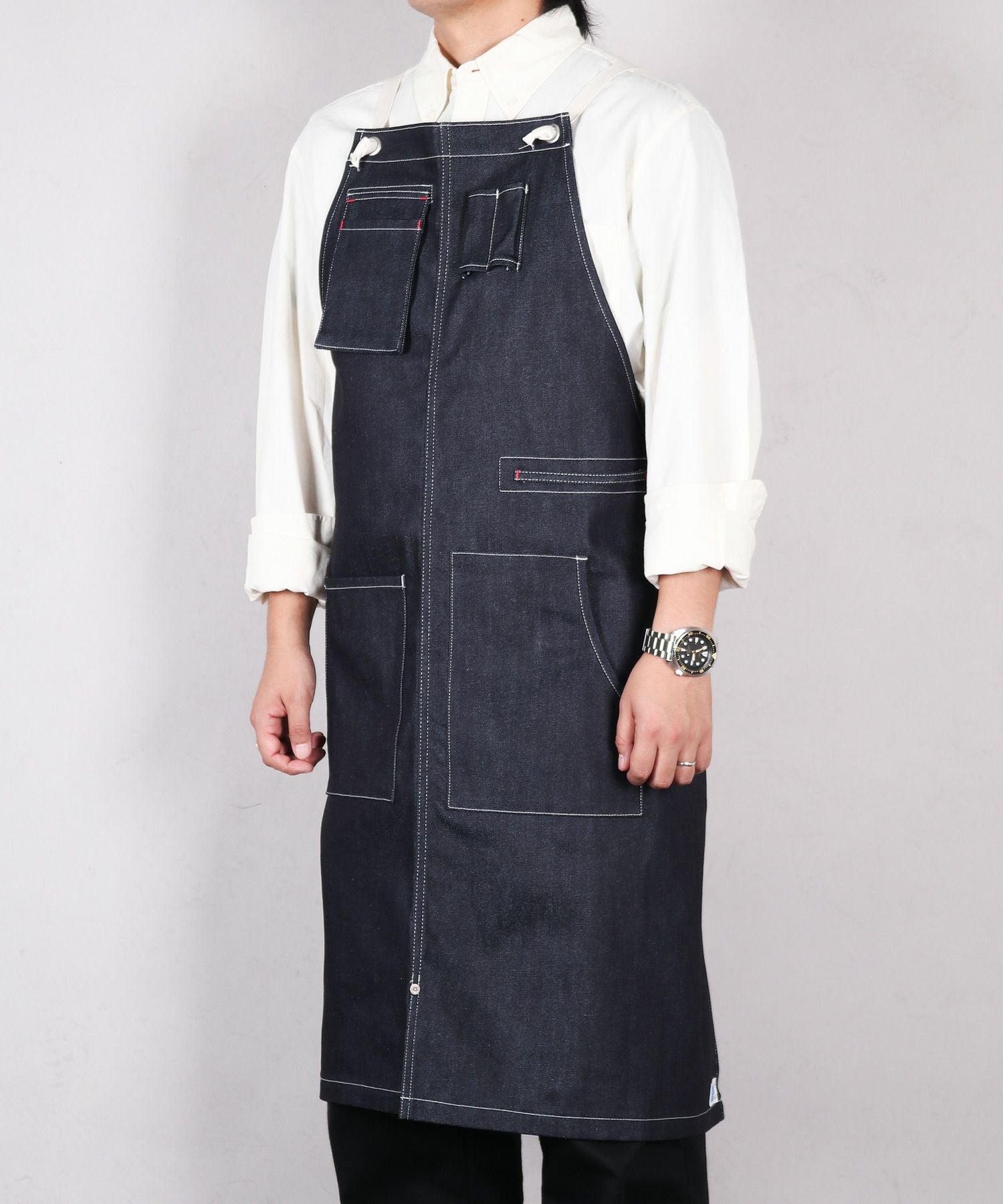 JAPAN BLUE JEANS】Denim Apron11.5oz ナチュラルデニム | デニム研究