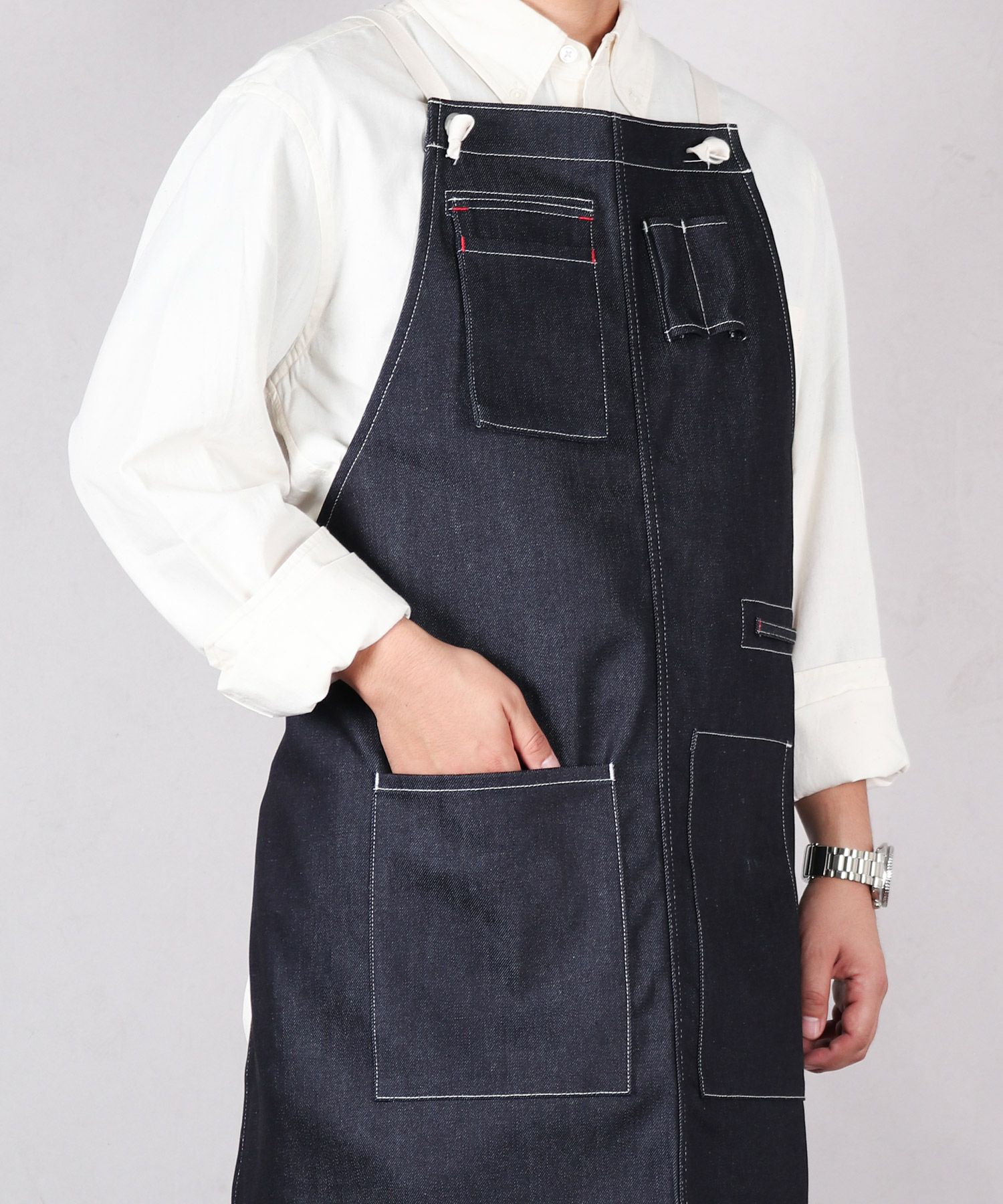 JAPAN BLUE JEANS】Denim Apron11.5oz ナチュラルデニム | デニム研究