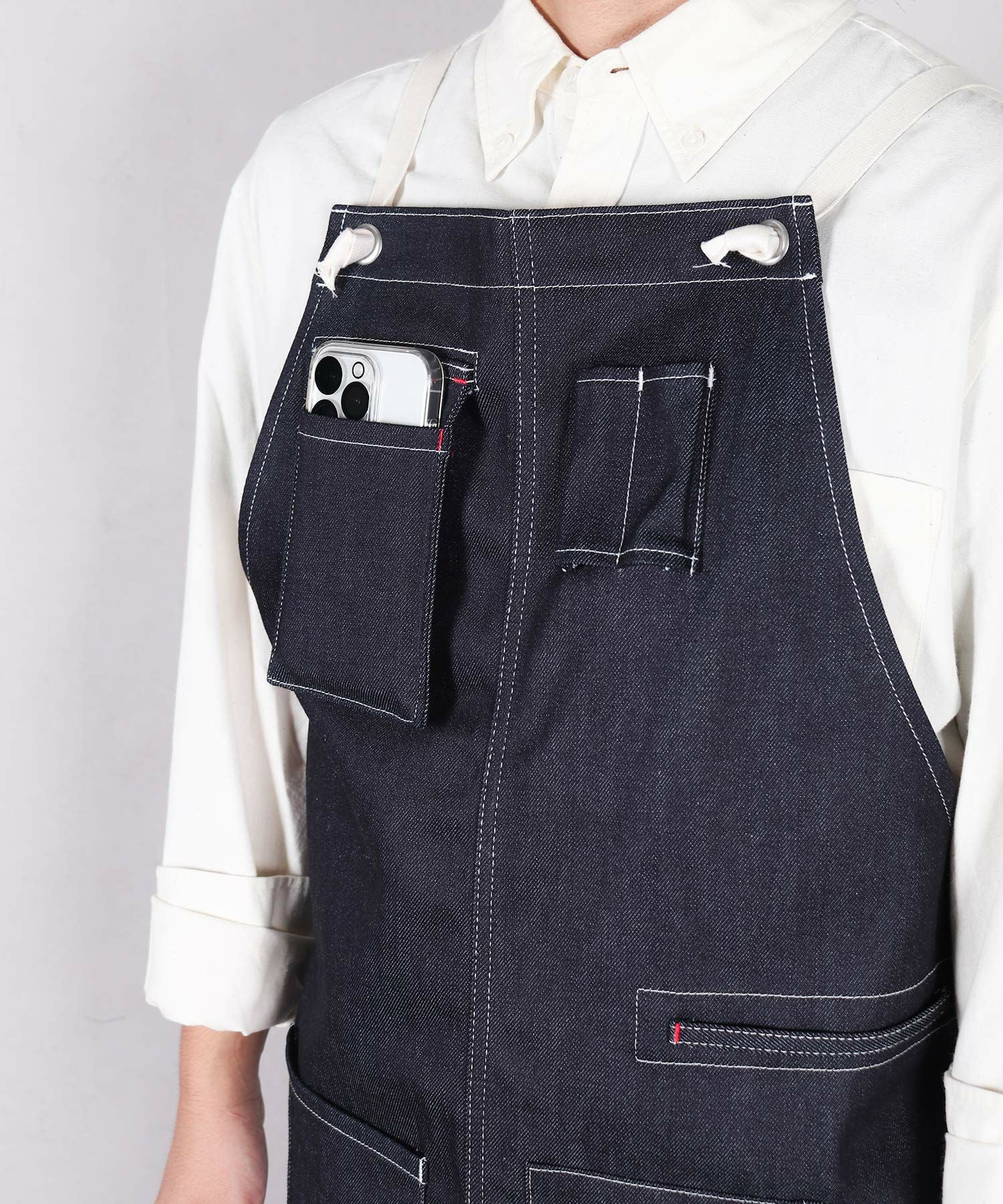 JAPAN BLUE JEANS】Denim Apron11.5oz ナチュラルデニム | デニム研究