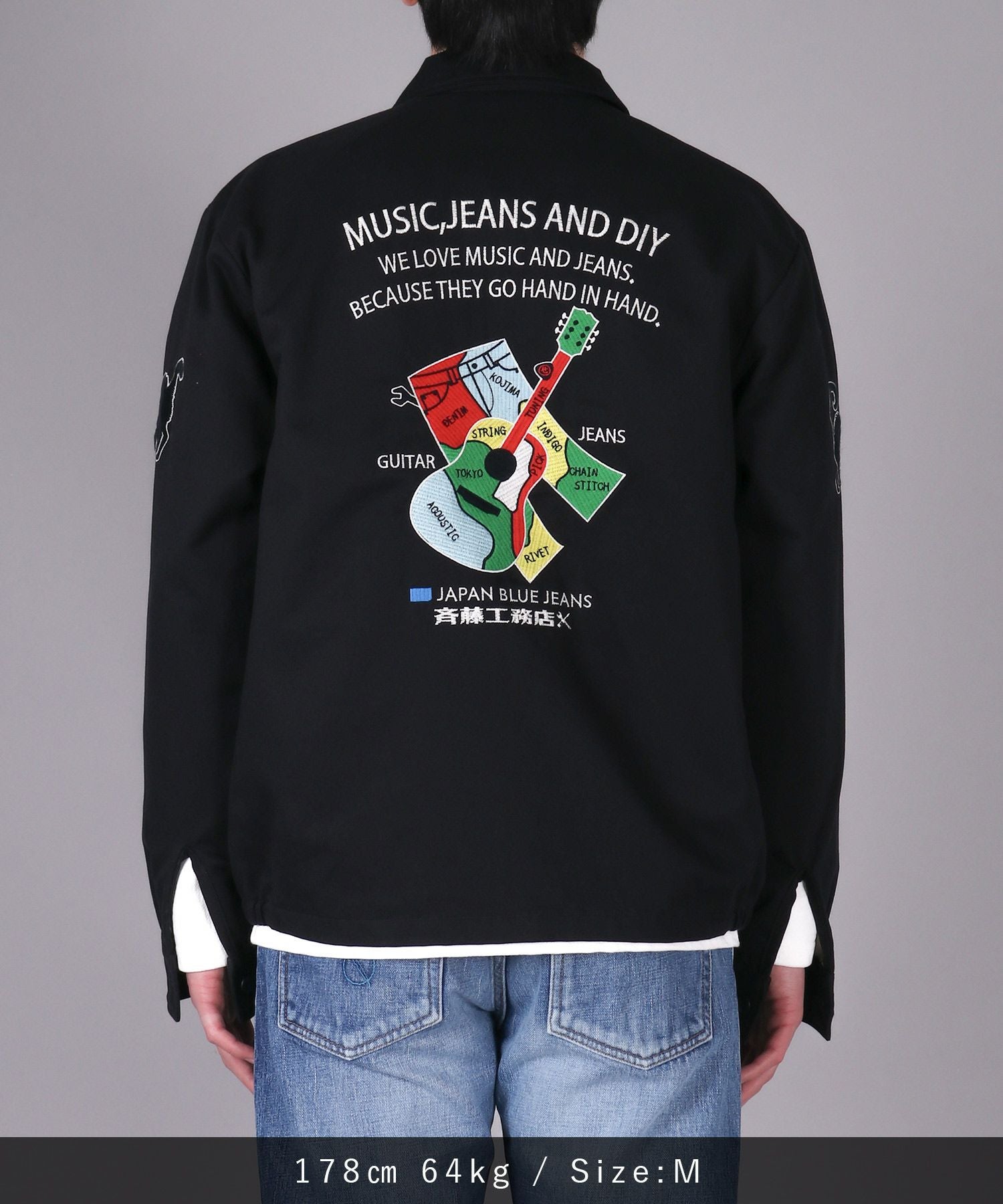 斉藤工務店×JAPAN BLUE JEANSコラボ】 オリジナルガレージベトジャン