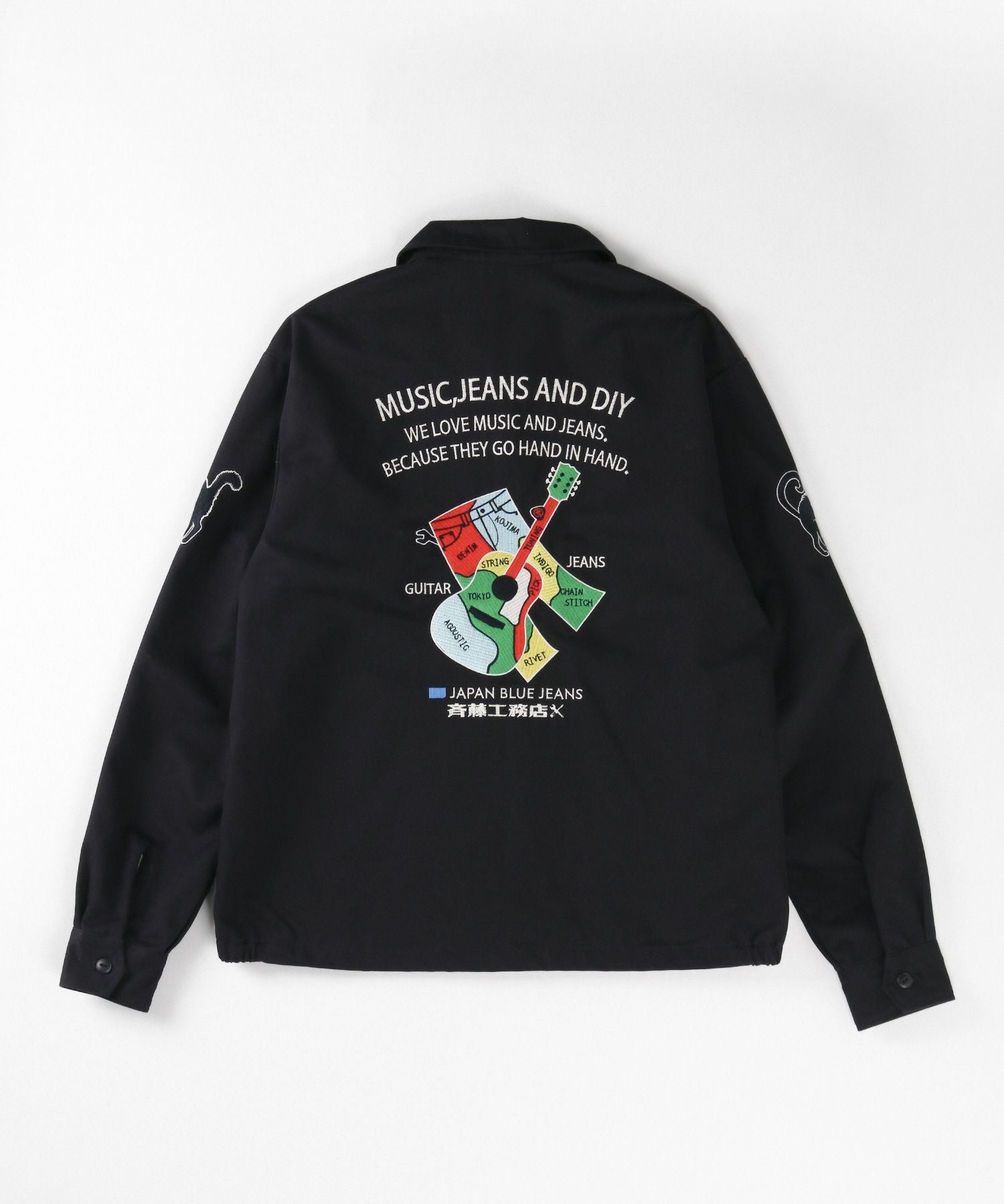 斉藤工務店×JAPAN BLUE JEANSコラボ】 オリジナルガレージベトジャン