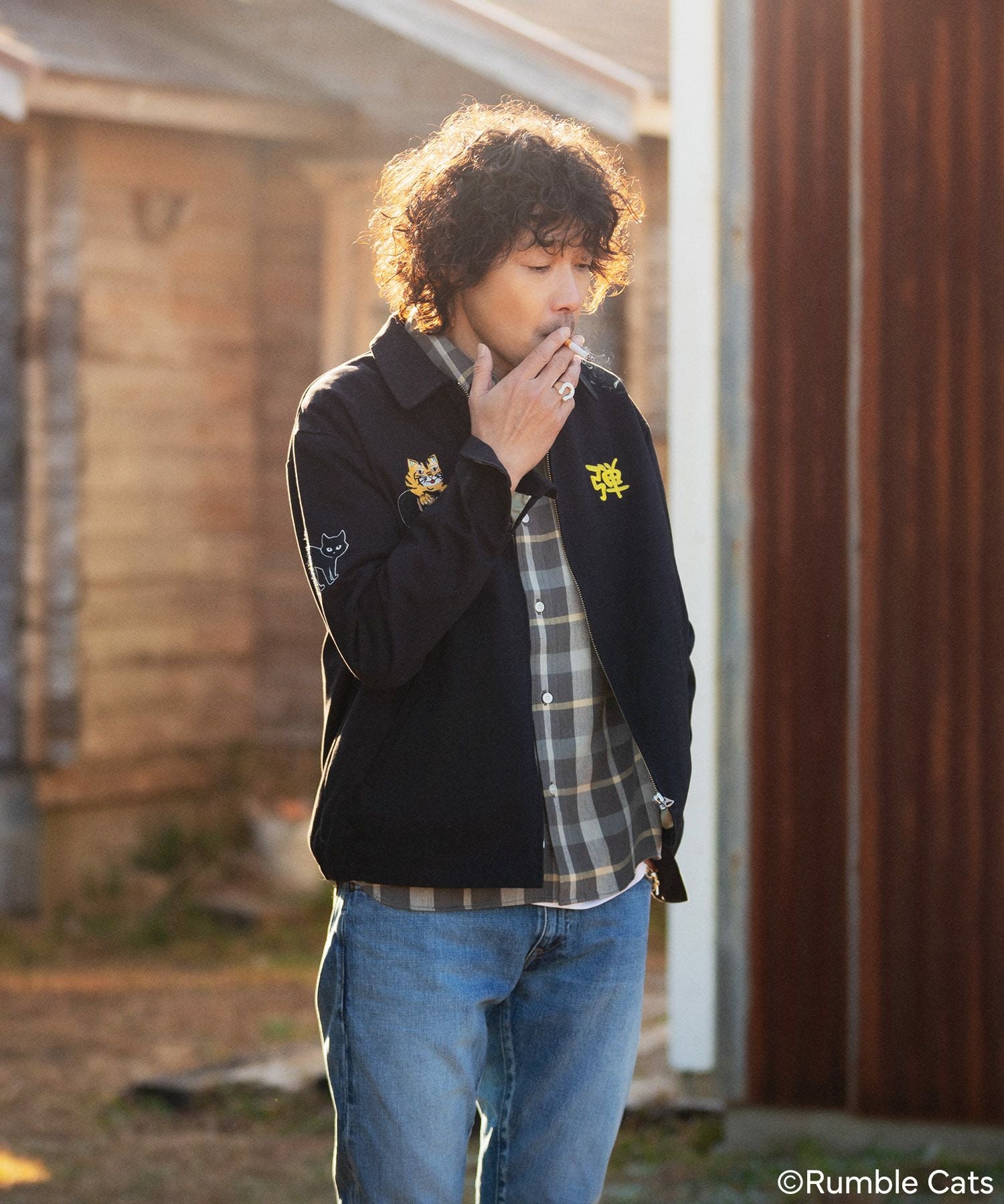 斉藤工務店×JAPAN BLUE JEANSコラボ】 オリジナルガレージベトジャン