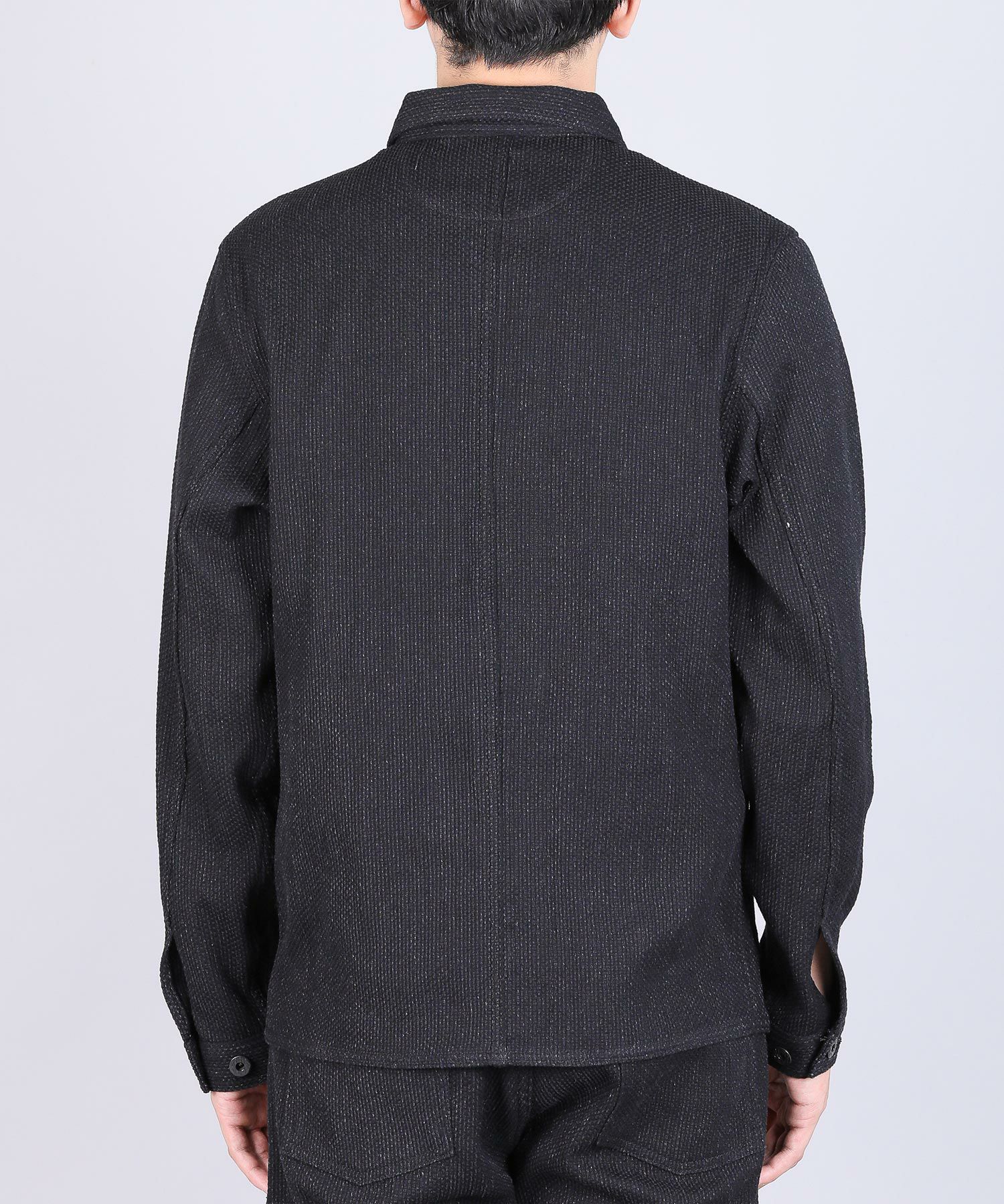 JAPAN BLUE JEANS】Sashiko Black Cover All Jacket 11oz ブラック刺子
