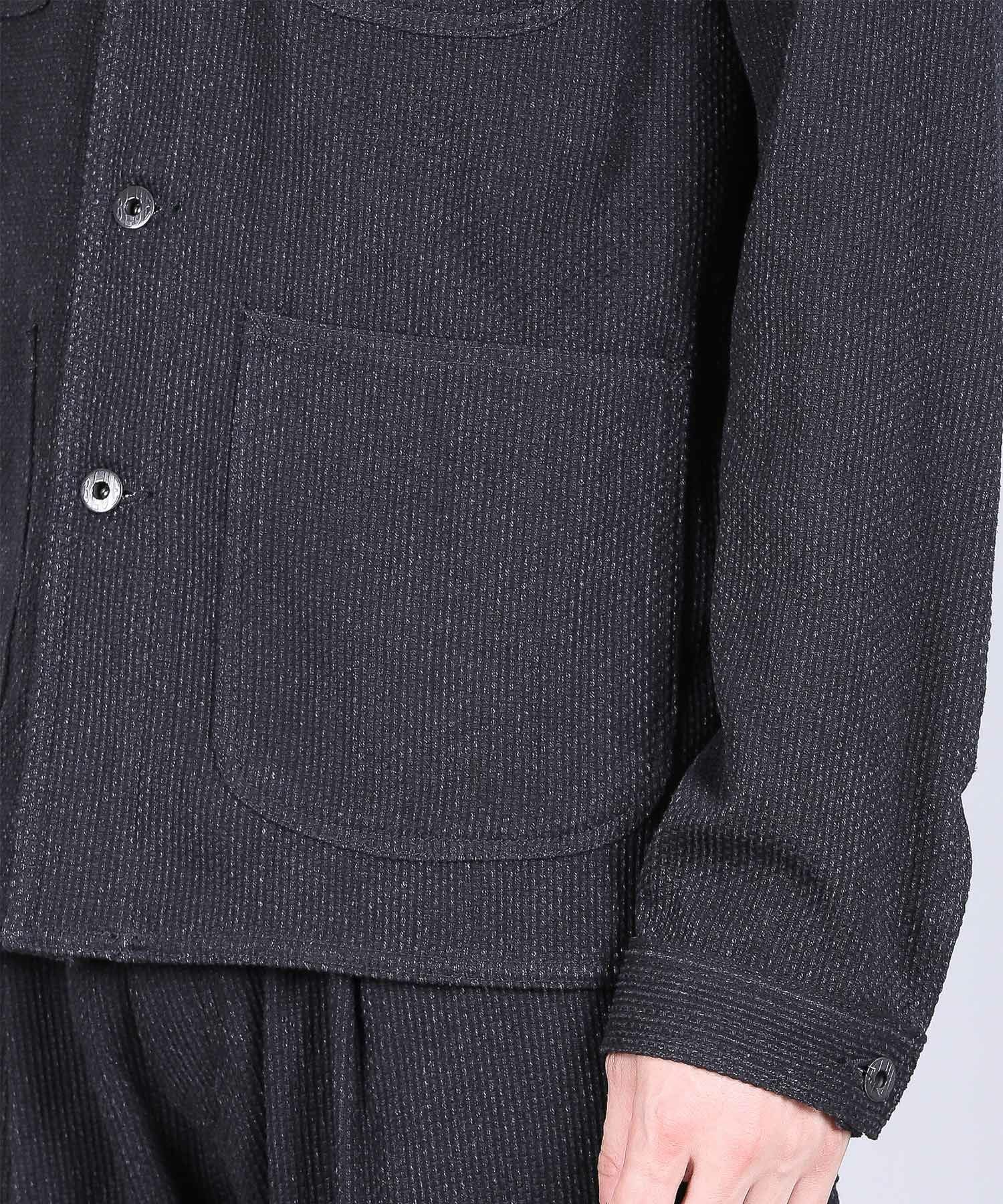 JAPAN BLUE JEANS】Sashiko Black Cover All Jacket 11oz ブラック刺子