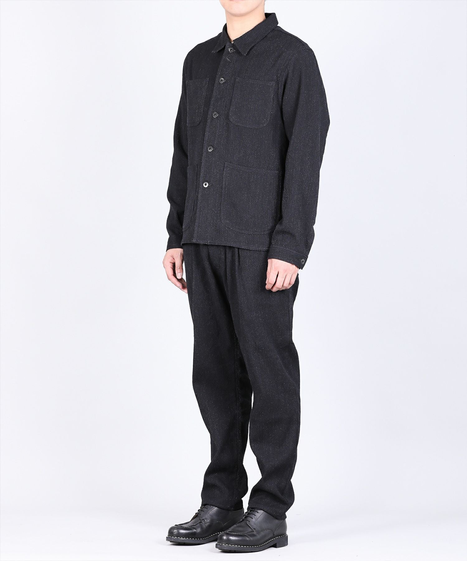 JAPAN BLUE JEANS】Sashiko Black Cover All Jacket 11oz ブラック刺子
