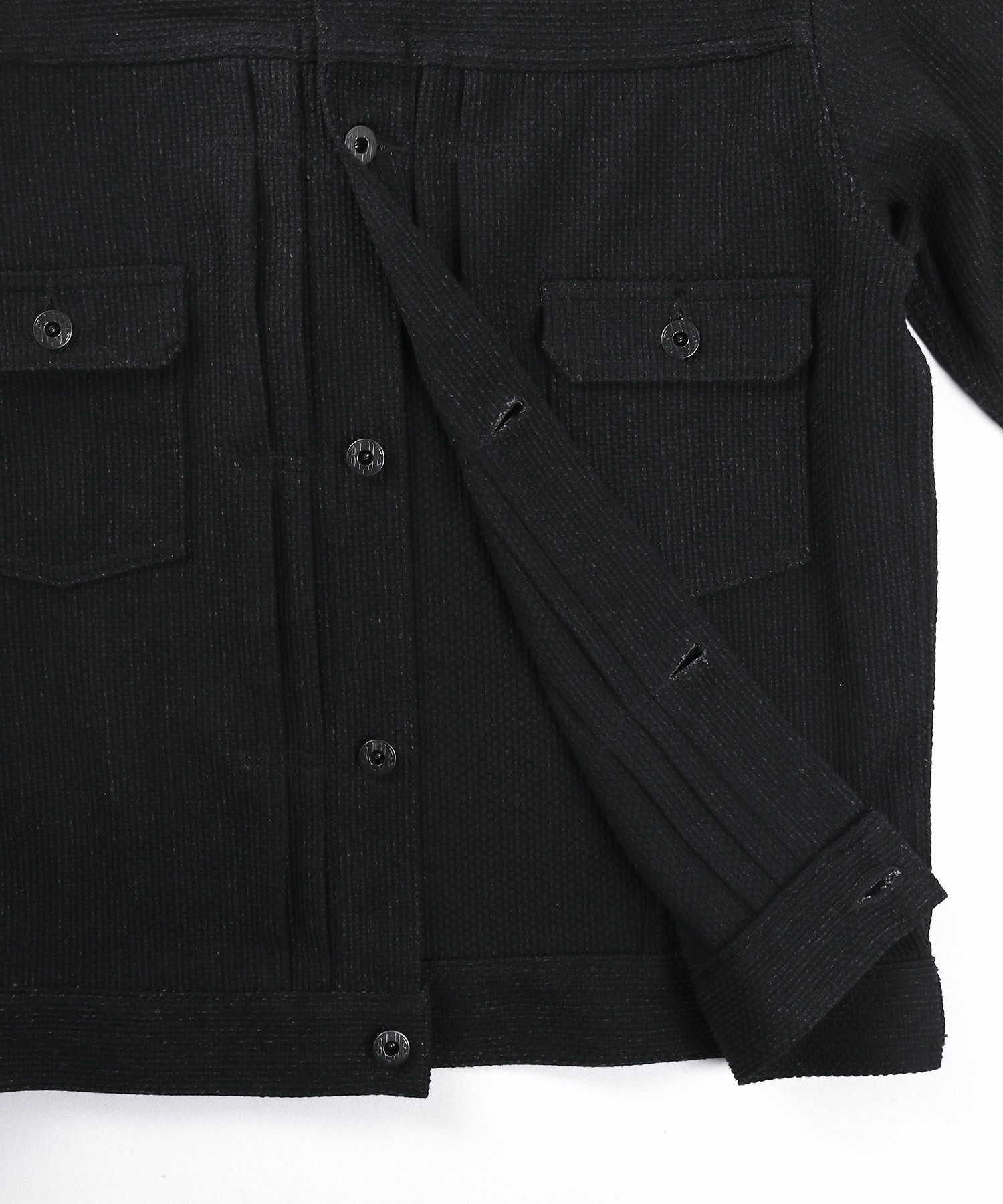 JAPAN BLUE JEANS】Sashiko Black 2nd Type Jacket 11oz ブラック刺子