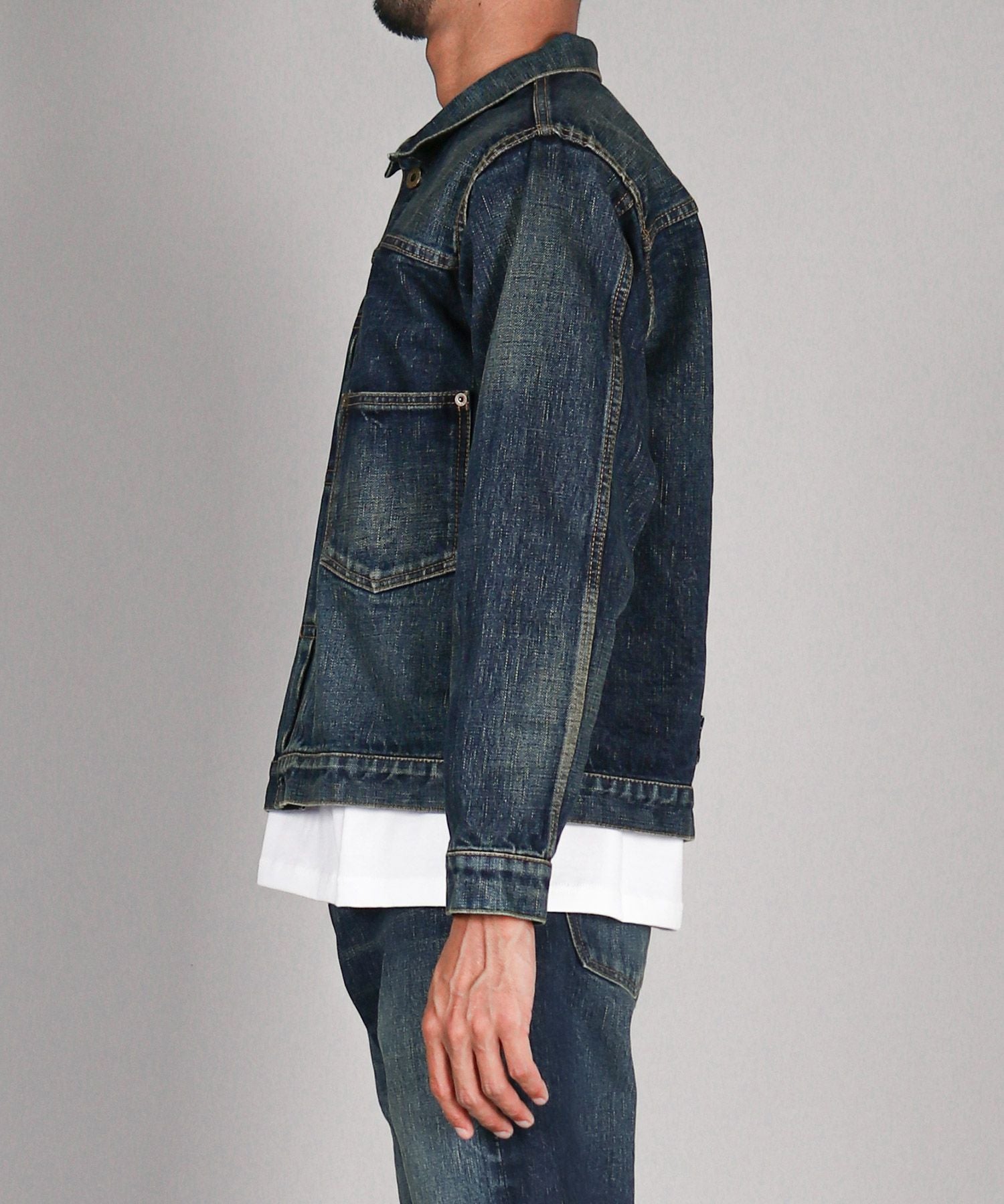 JAPAN BLUE JEANS】14.8oz Type1 Denim Jacket（D01）14.8oz ハード