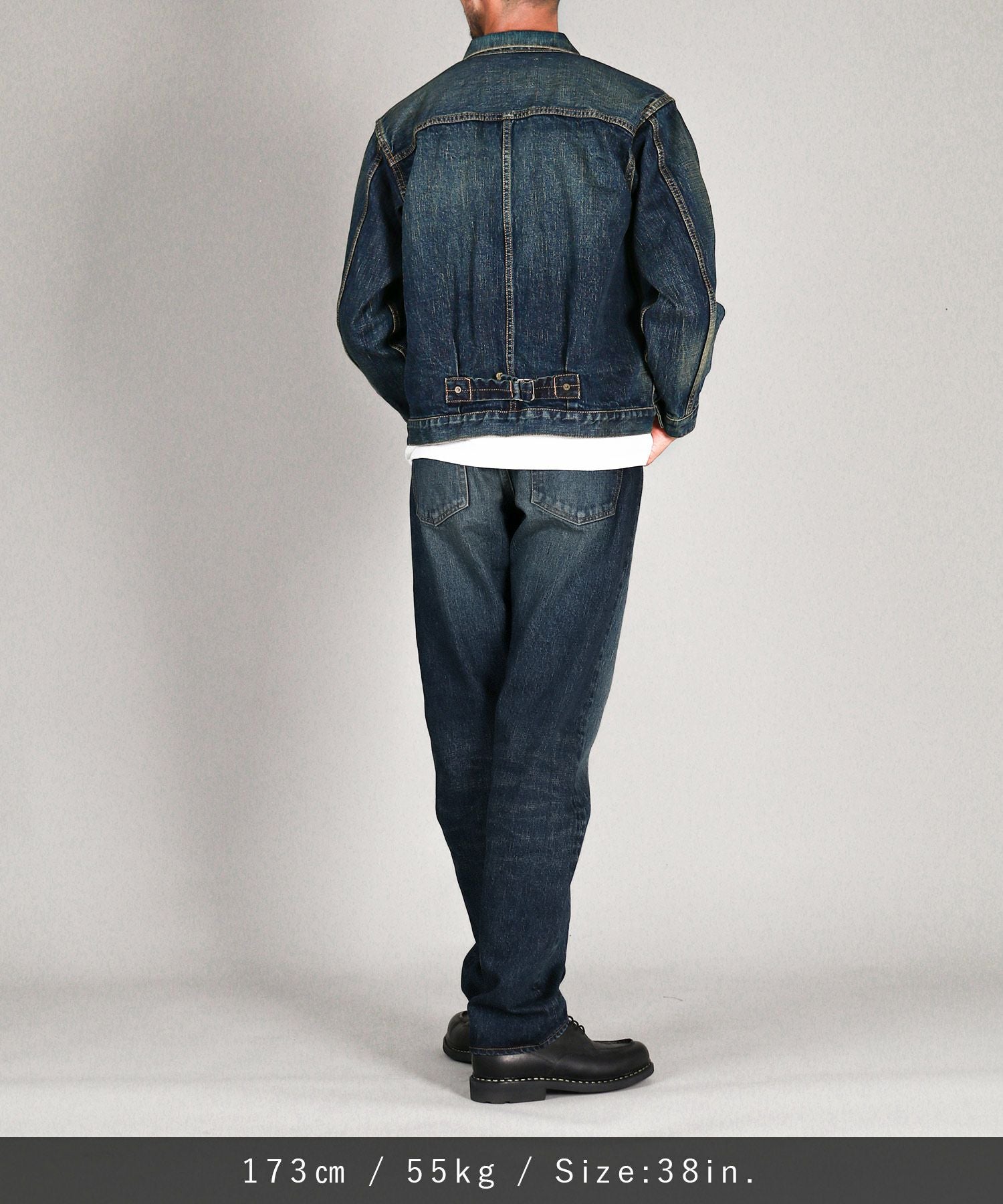 JAPAN BLUE JEANS】14.8oz Type1 Denim Jacket（D01）14.8oz ハード