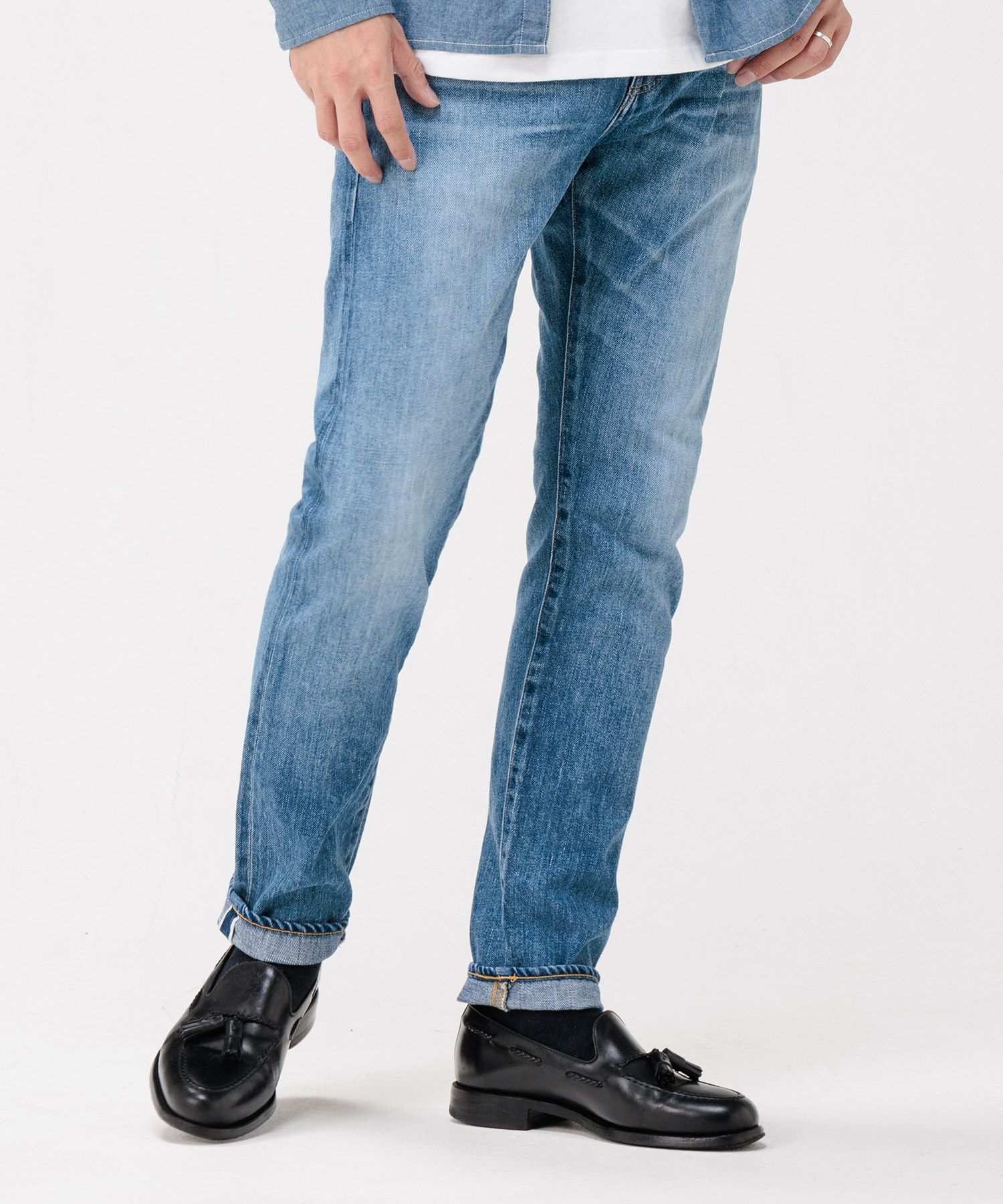 JAPAN BLUE JEANS】J371(M01)11oz Blue Selvedge スリムモデル 11oz