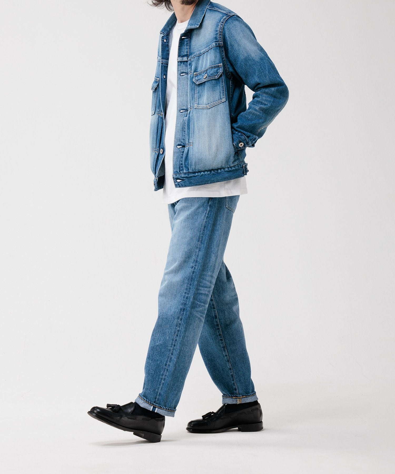 JAPAN BLUE JEANS】 J471(M01)11oz Blue Selvedgeストレートモデル