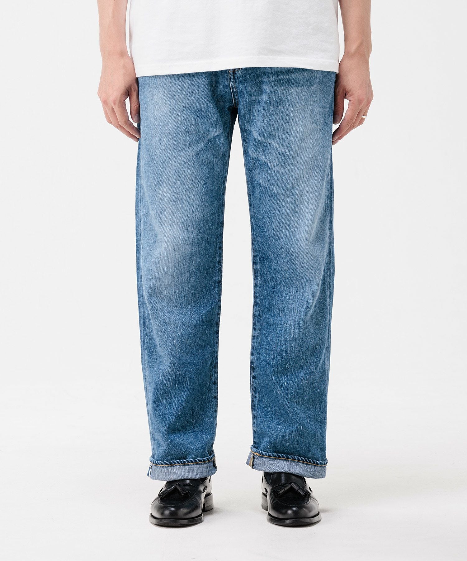 JAPAN BLUE JEANS】J571(M01) 11oz Blue Selvedge ワイドモデル 11oz