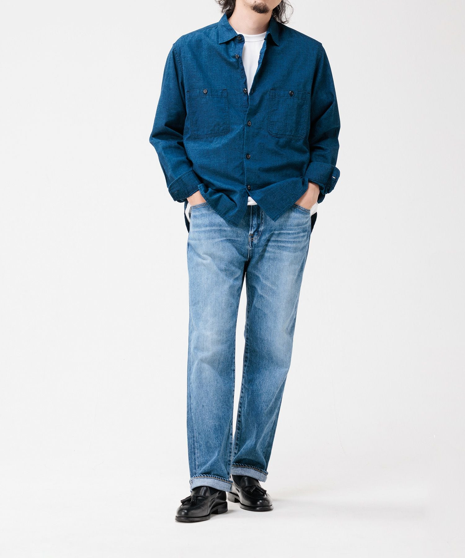 JAPAN BLUE JEANS】J571(M01) 11oz Blue Selvedge ワイドモデル 11oz
