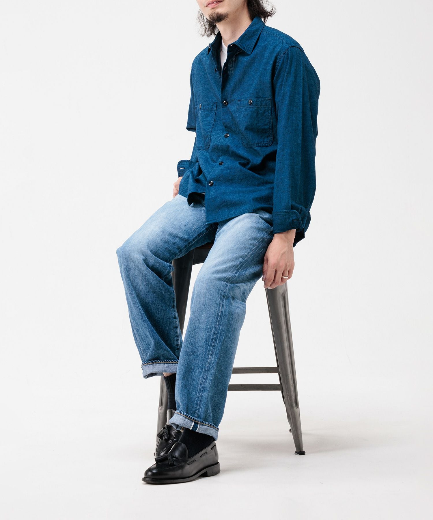 JAPAN BLUE JEANS】J571(M01) 11oz Blue Selvedge ワイドモデル 11oz