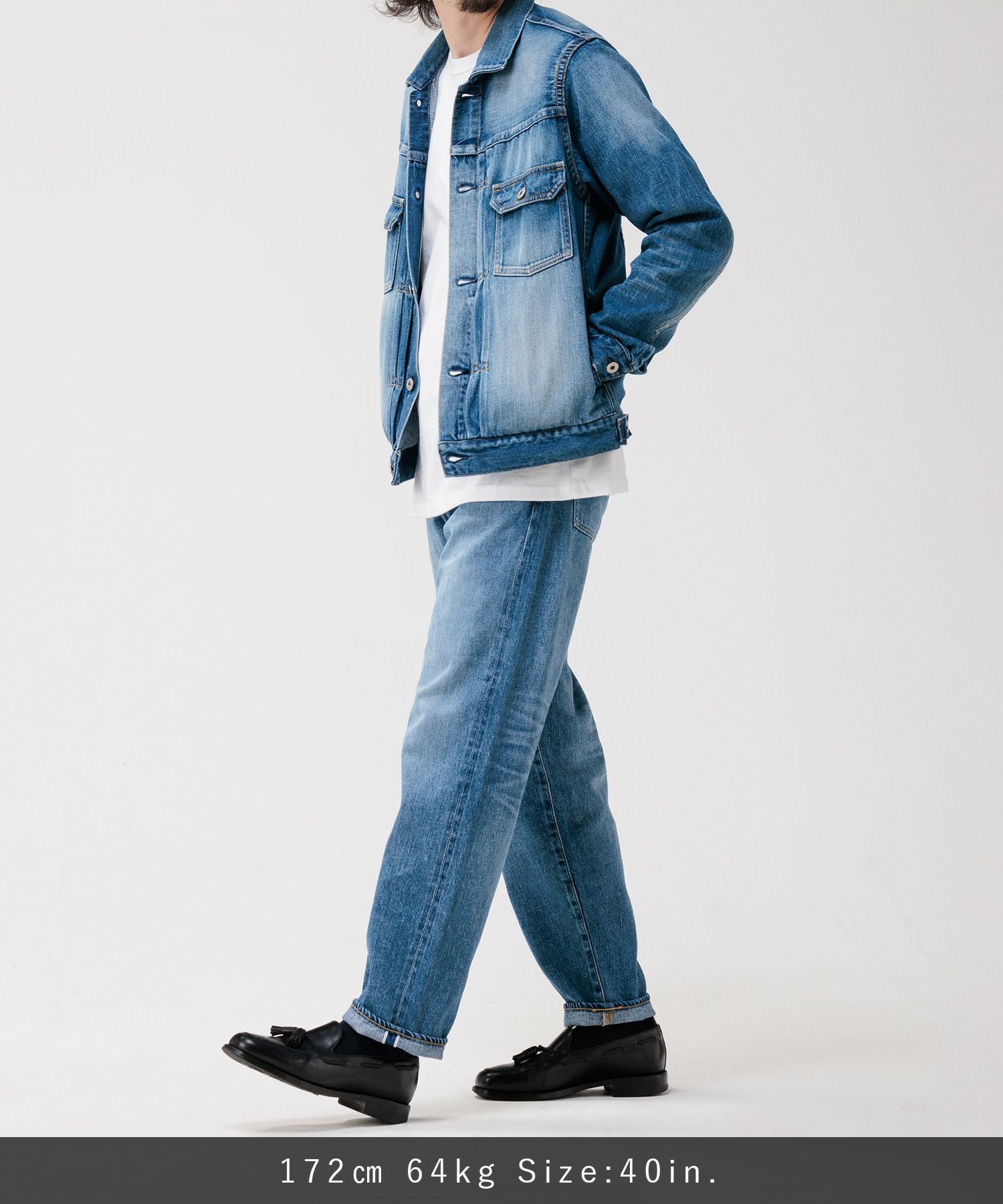 JAPAN BLUE JEANS】11oz Blue Selvedge Type2 Denim Jacket（M01