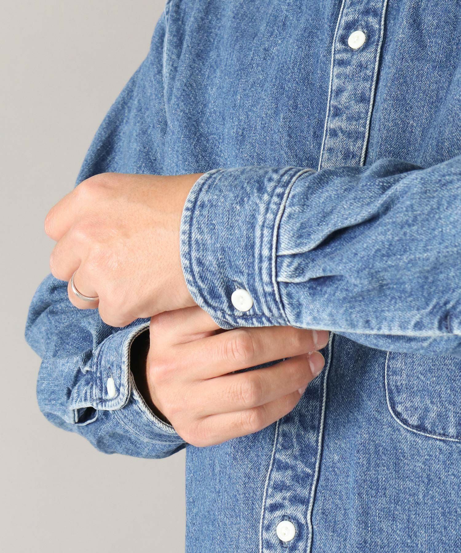 JAPAN BLUE JEANS】 Denim L/S Shirt 11oz ナチュラルデニム | デニム