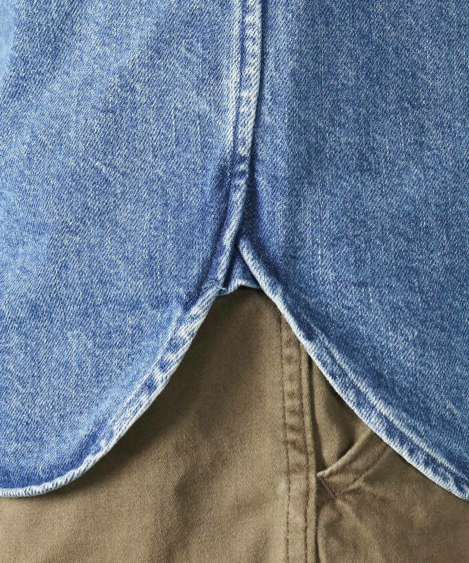 JAPAN BLUE JEANS】 Denim L/S Shirt 11oz ナチュラルデニム | デニム