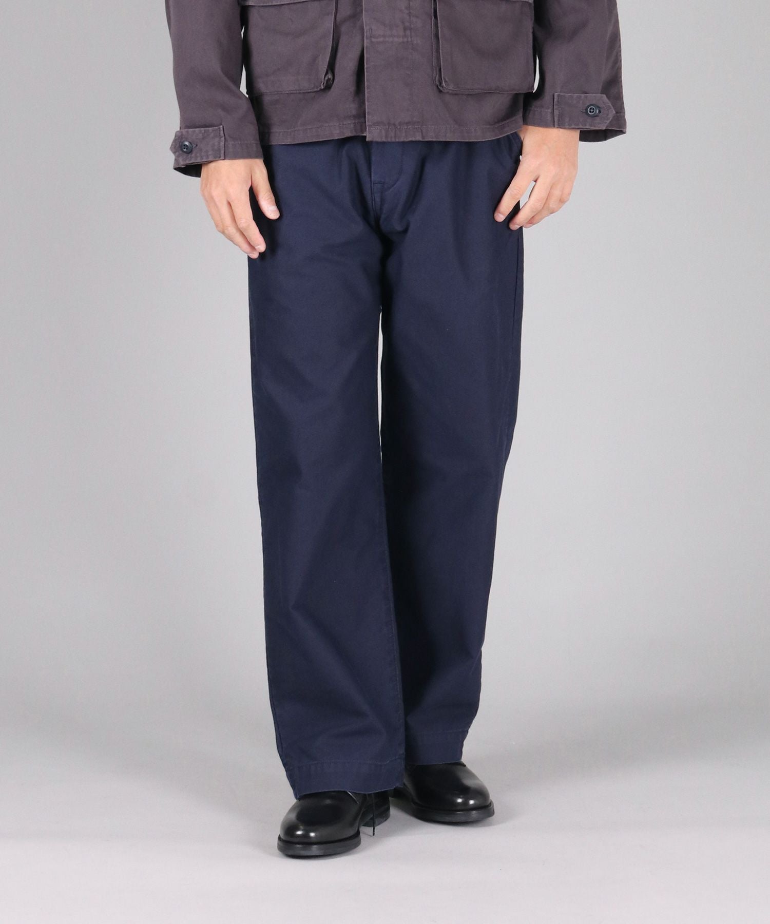 JAPAN BLUE JEANS】 Wide Trousers 硫化染めバックサテン | デニム研究
