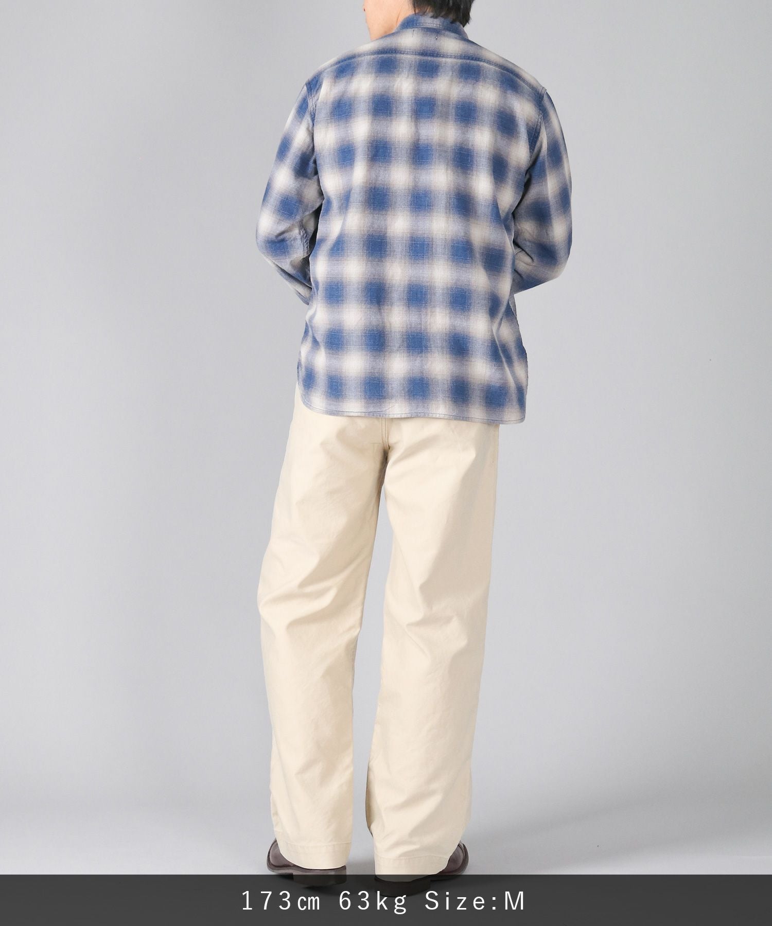 JAPAN BLUE JEANS】Indigo Check L/S Shirt | デニム研究所 by JAPAN