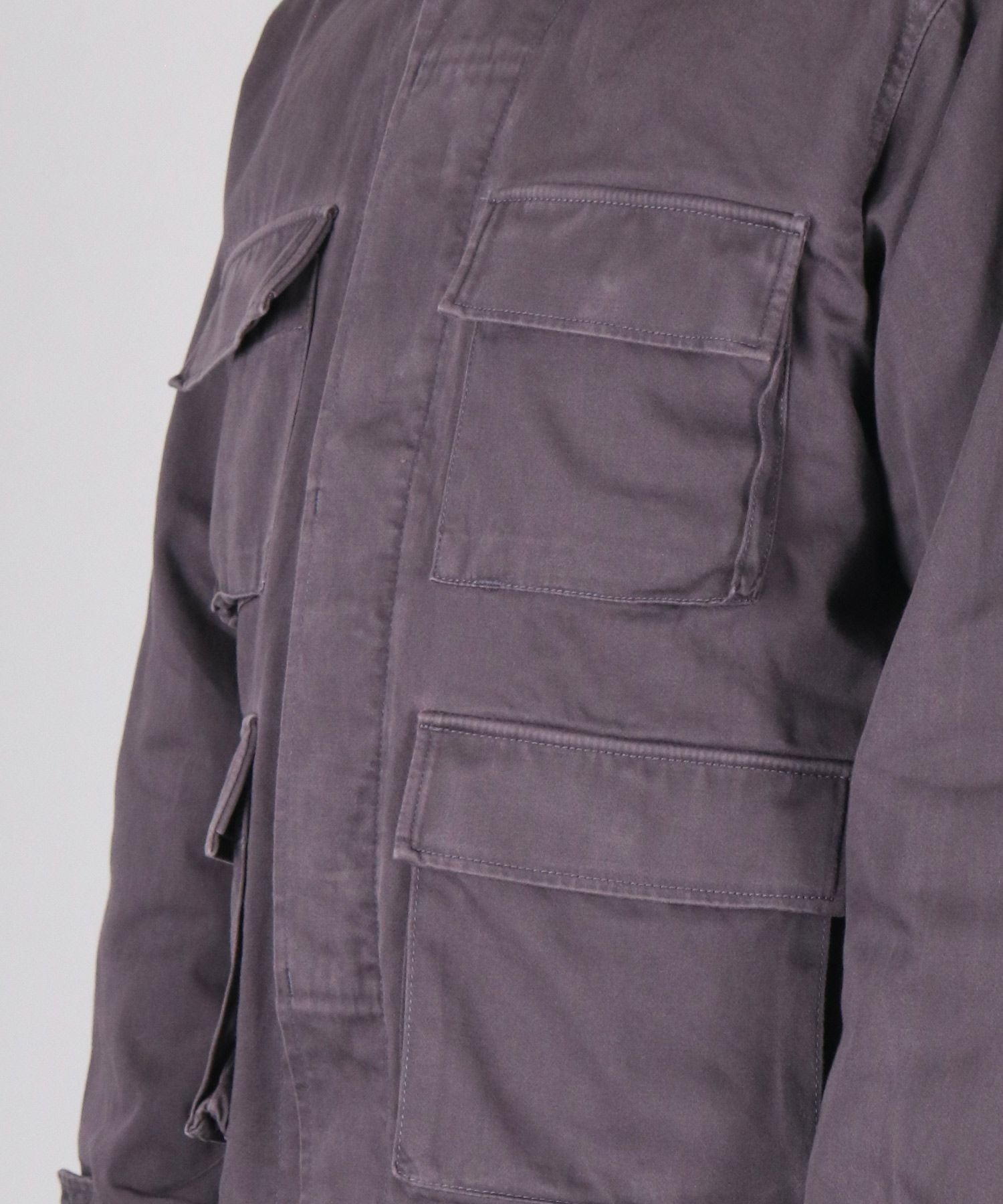 JAPAN BLUE JEANS】 Fatigue Jacket 硫化染めルーズサテン | デニム JAPAN BLUE JEANS】 Fatigue Jacket 硫化染めルーズサテン | デニム