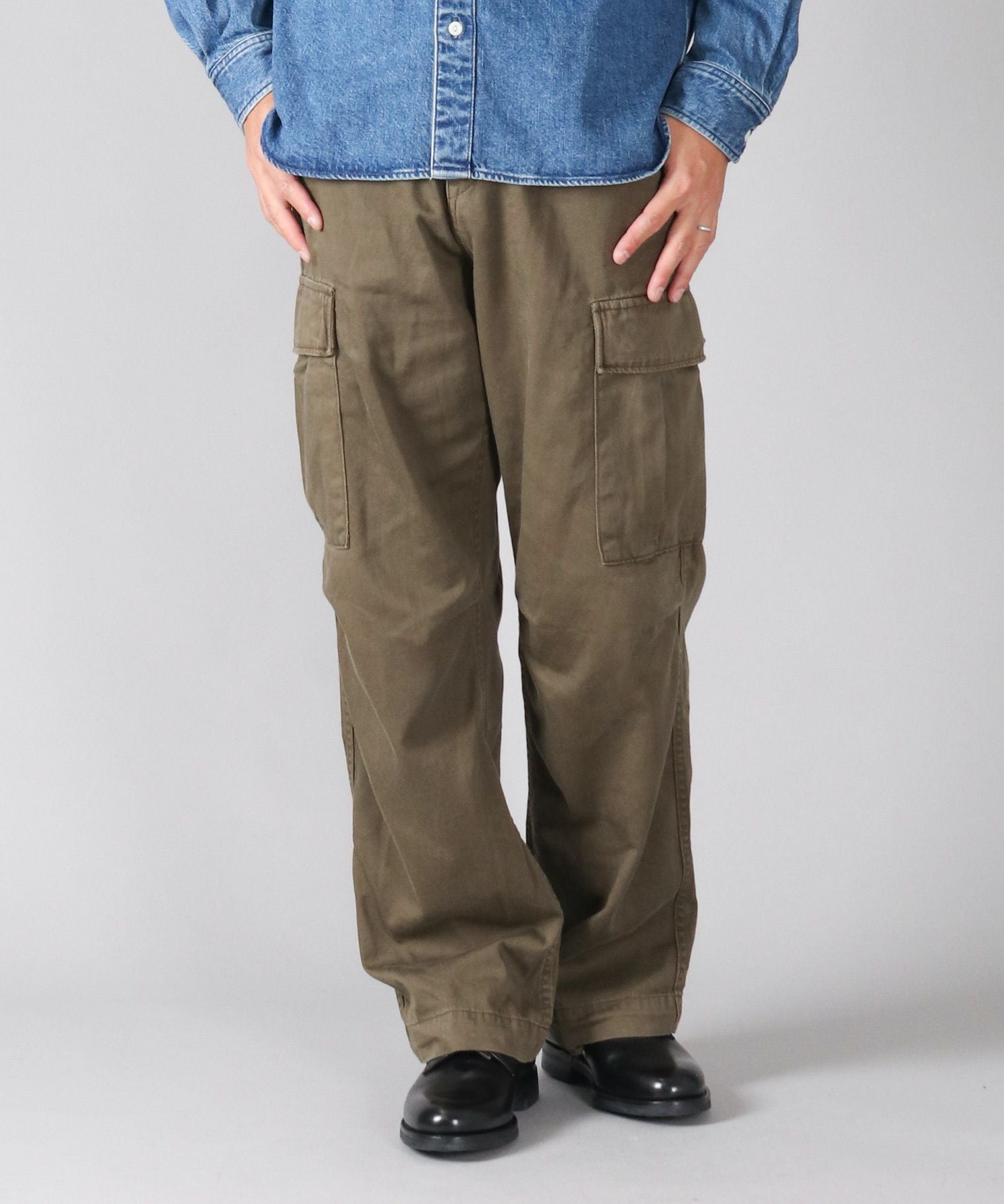 JAPAN BLUE JEANS】 Cargo Pants 硫化染めルーズサテン | デニム研究所