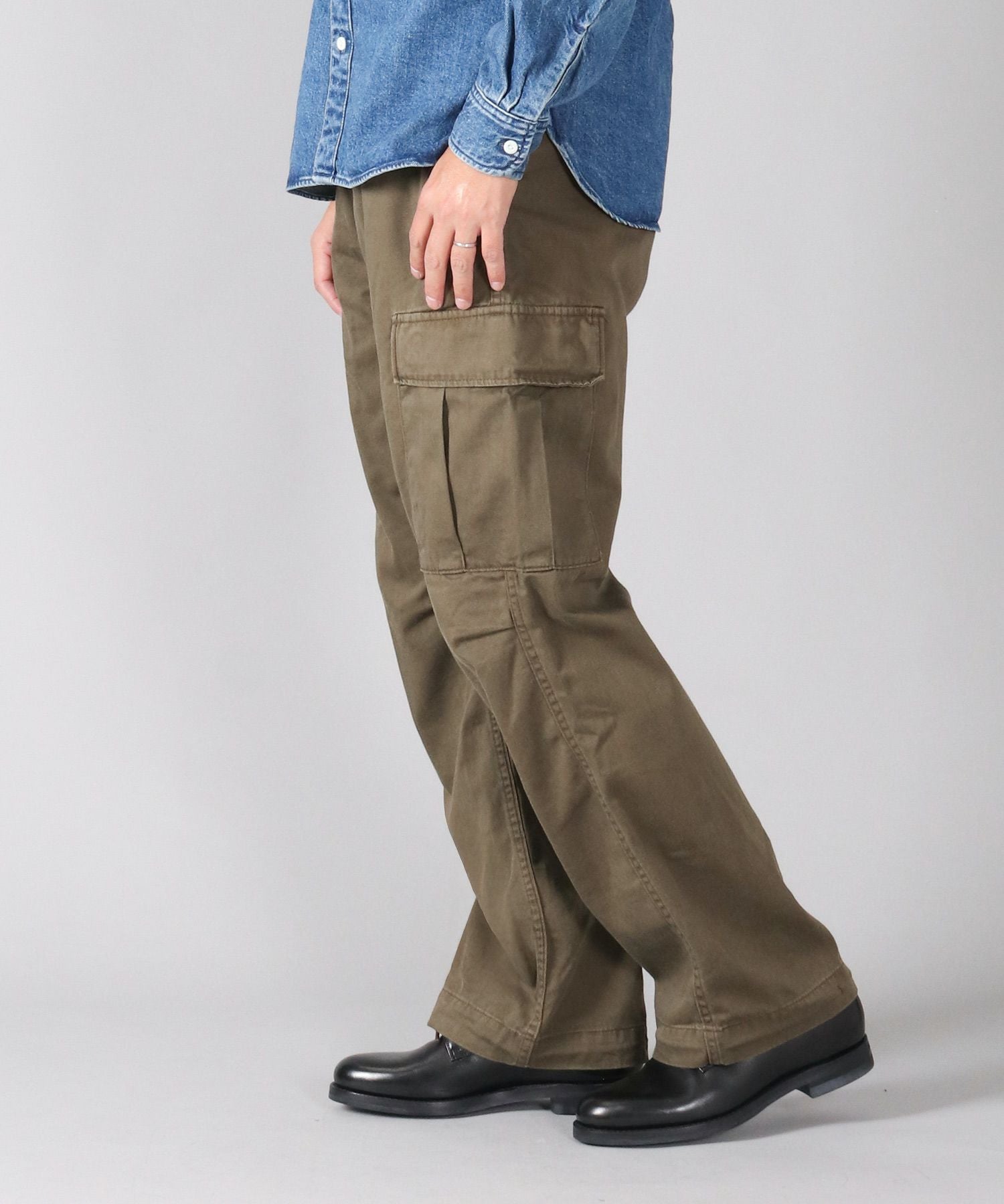 JAPAN BLUE JEANS】 Cargo Pants 硫化染めルーズサテン | デニム研究所