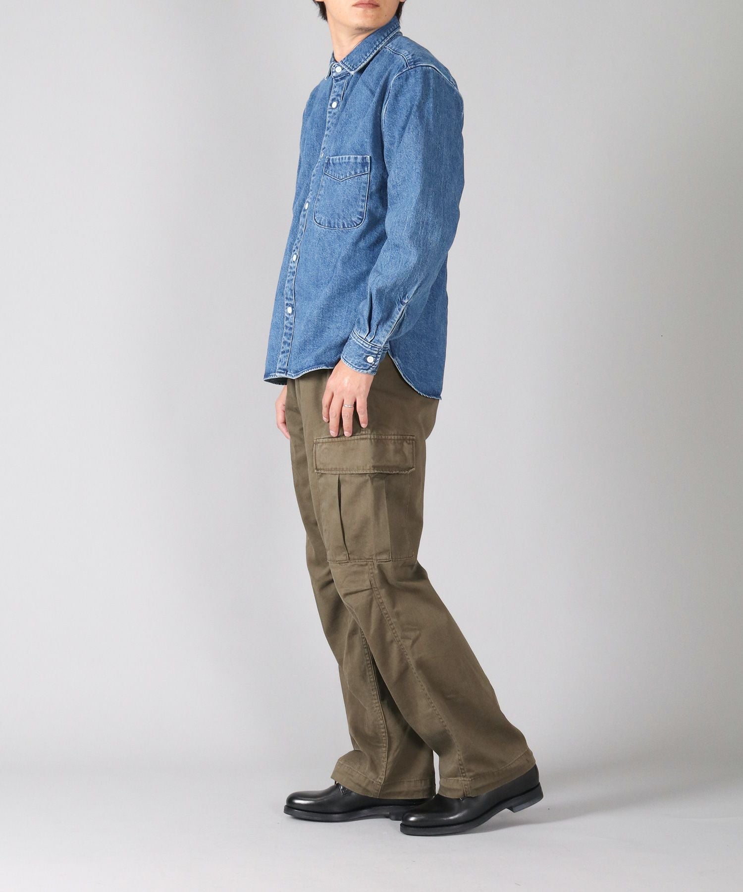 JAPAN BLUE JEANS】 Cargo Pants 硫化染めルーズサテン | デニム研究所