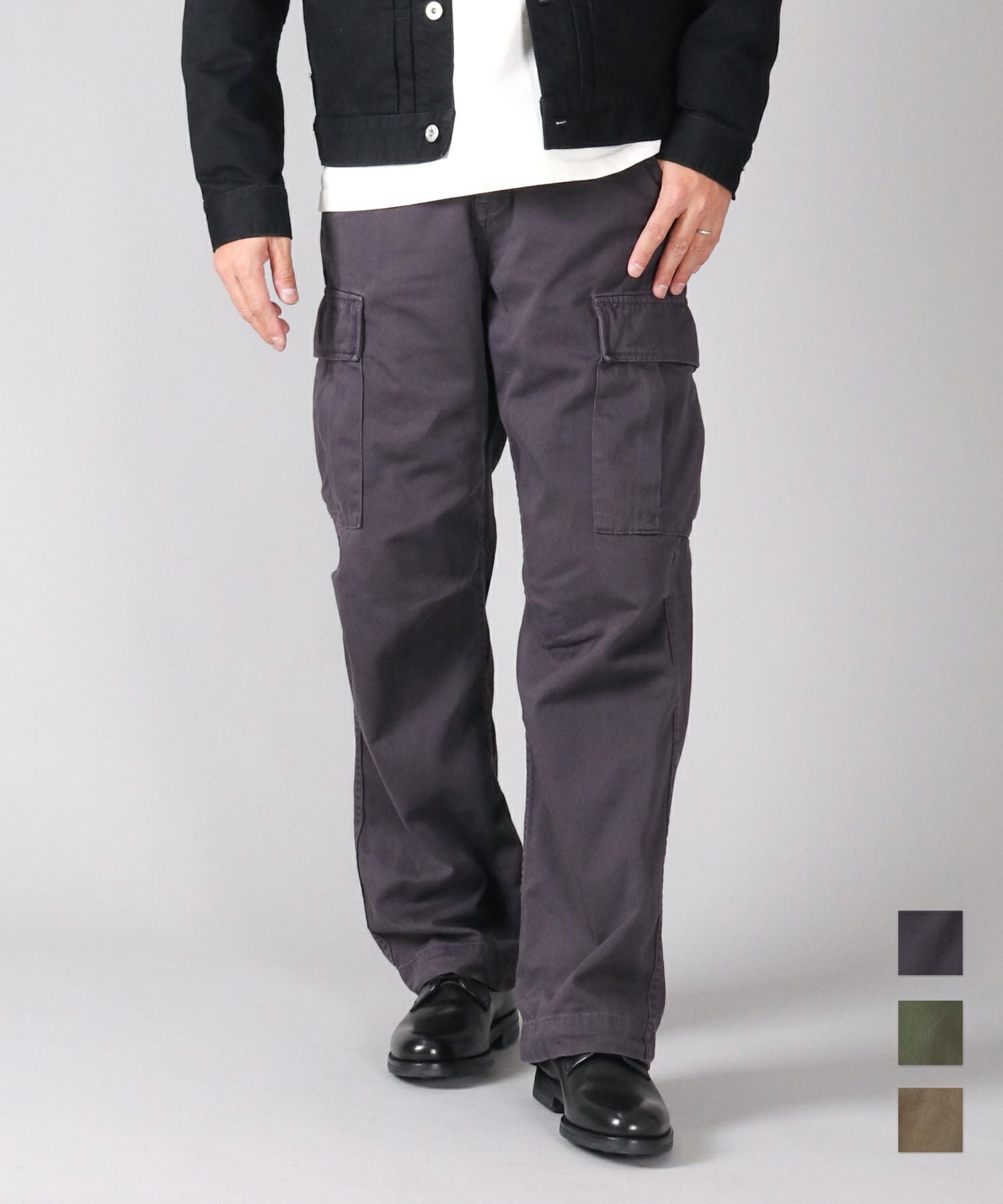 JAPAN BLUE JEANS】M-65 Cargo 9.5oz Fatigueリップストップ | デニム