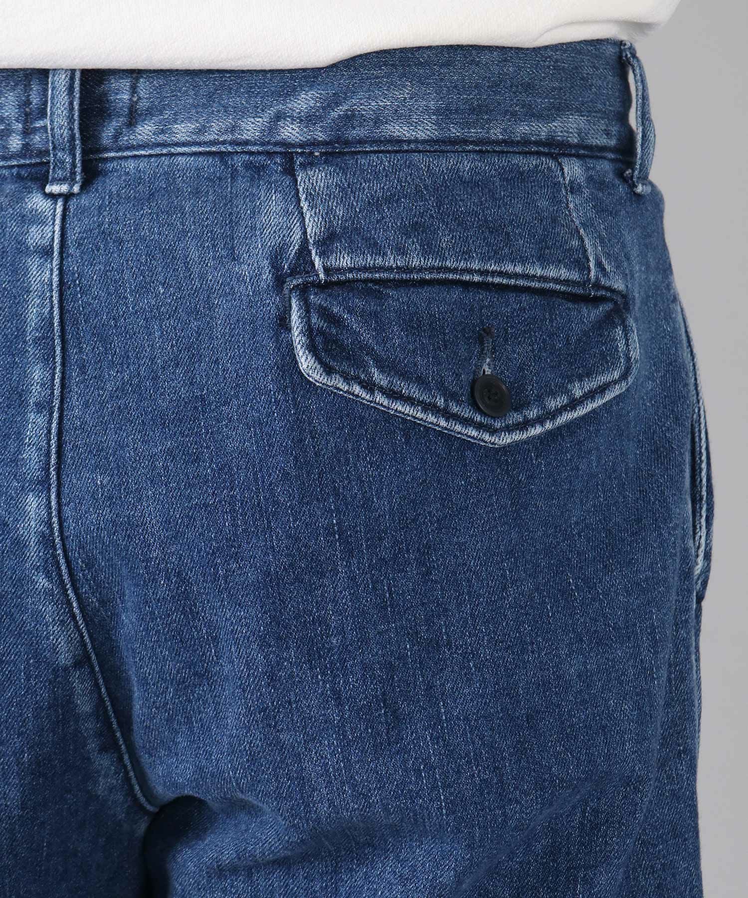 JAPAN BLUE JEANS】 Smooth Double Pleats Pants 11oz denim | デニム